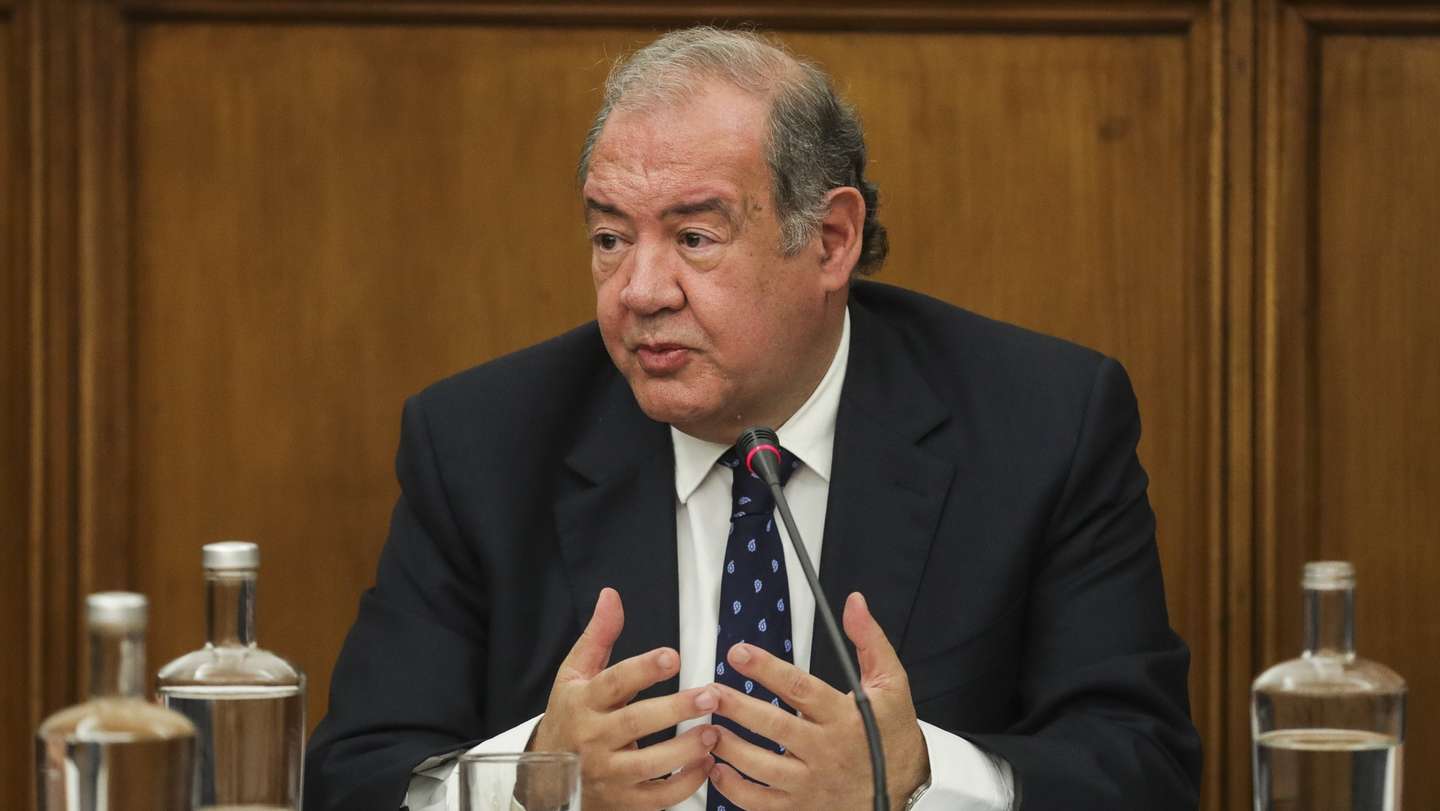 O ministro da Economia e do Mar, António Costa Silva, fala perante a Comissão de Economia, Obras Públicas, Planeamento e Habitação na Assembleia da República em Lisboa, 28 de setembro de 2022. TIAGO PETINGA/LUSA