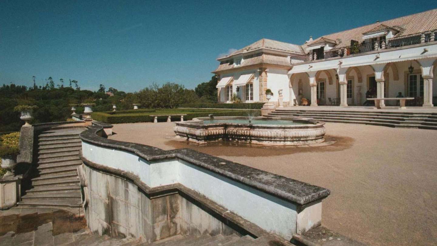 Palácio Patiño, em Alcoitão, que em 1968 recebeu uma das "festas do século"