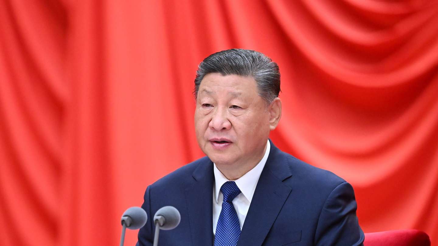 epa11809257 General Secretary of the Communist Party of China (CPC) Central Committee Xi Jinping, also Chinese president and chairman of the Central Military Commission, addresses the fourth plenary session of the 20th CPC Central Commission for Discipline Inspection (CCDI) in Beijing, China, 06 January 2025.  EPA/XINHUA / XIE HUANCHI CHINA OUT / UK AND IRELAND OUT  /       MANDATORY CREDIT EDITORIAL USE ONLY EDITORIAL USE ONLY