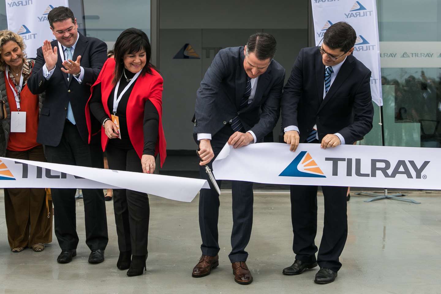 Inauguração das instalações de produção de canábis medicinal da Tilray em Portugal, em Cantanhede. JOÃO PORFÍRIO/OBSERVADOR