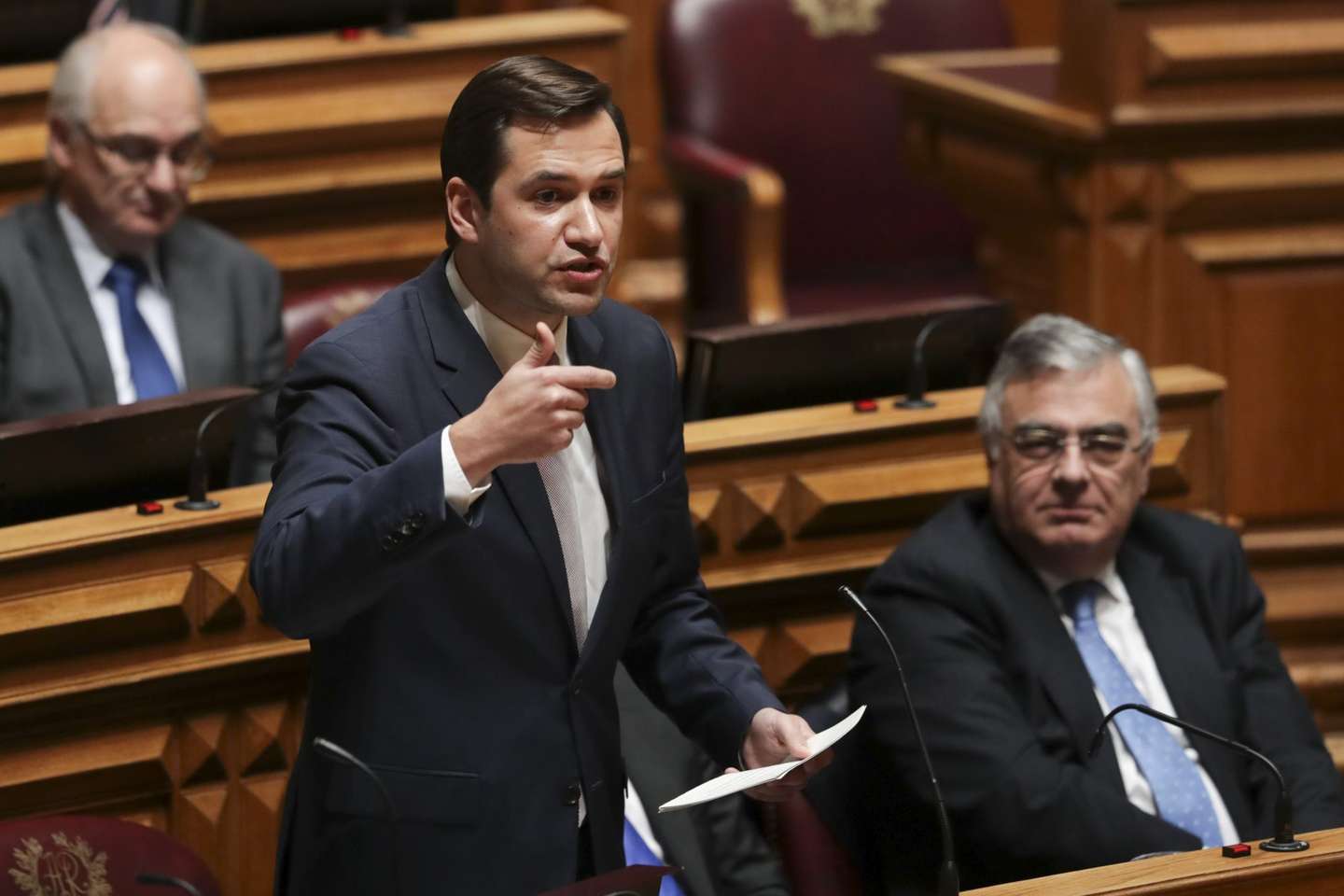O deputado do PSD, Ricardo Baptista Leite
