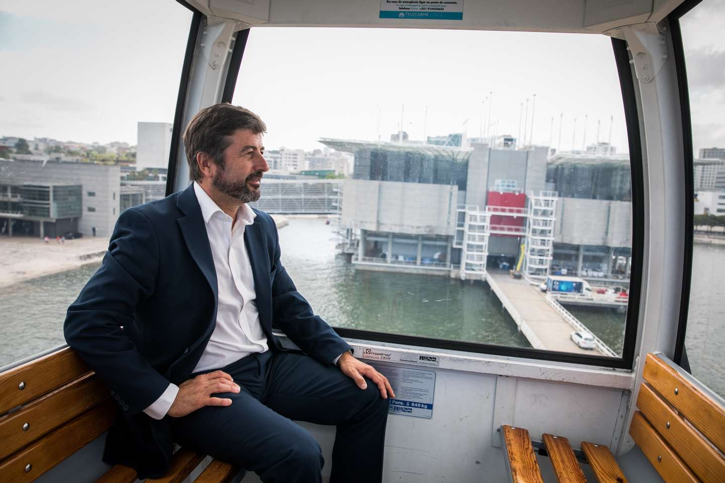 Tiago Pitta e Cunha, CEO do Oceanário de Lisboa e presidente executivo da Fundação Oceano Azul.