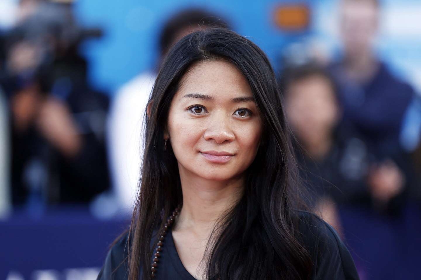 epa04917356 China-US film director Chloe Zhao arrives on the red carpet prior to the projection of the film 'Sleeping with Other People' during 41st Deauville American Film Festival, in Deauville, France, 06 September 2015. The festival runs from 04 to 13 September.  EPA/ETIENNE LAURENT