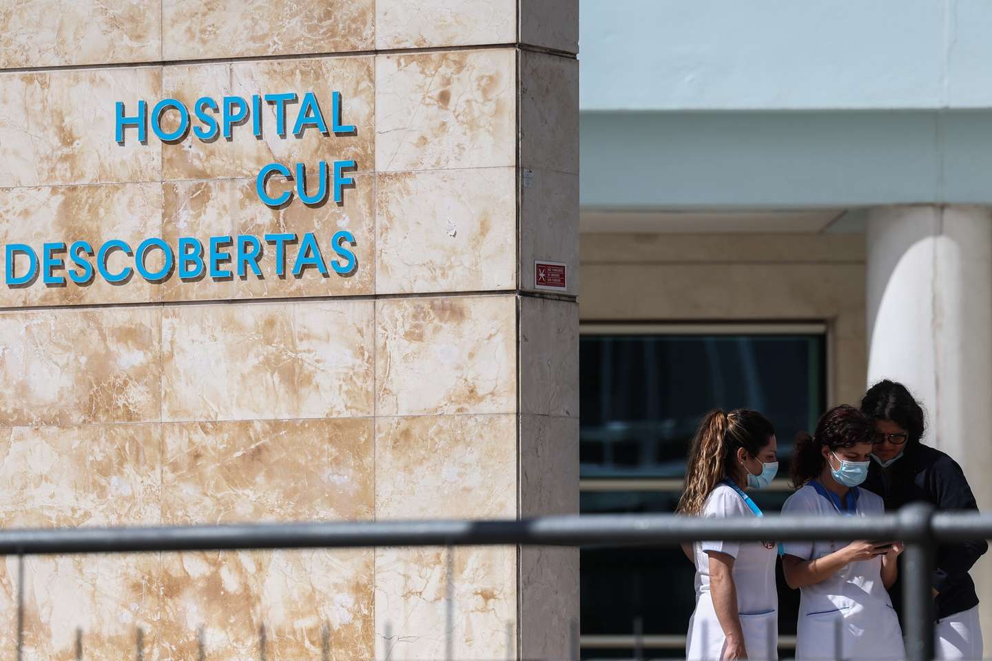 Hospital Cuf Descobertas em Lisboa, 16 de março de 2022. TIAGO PETINGA/LUSA