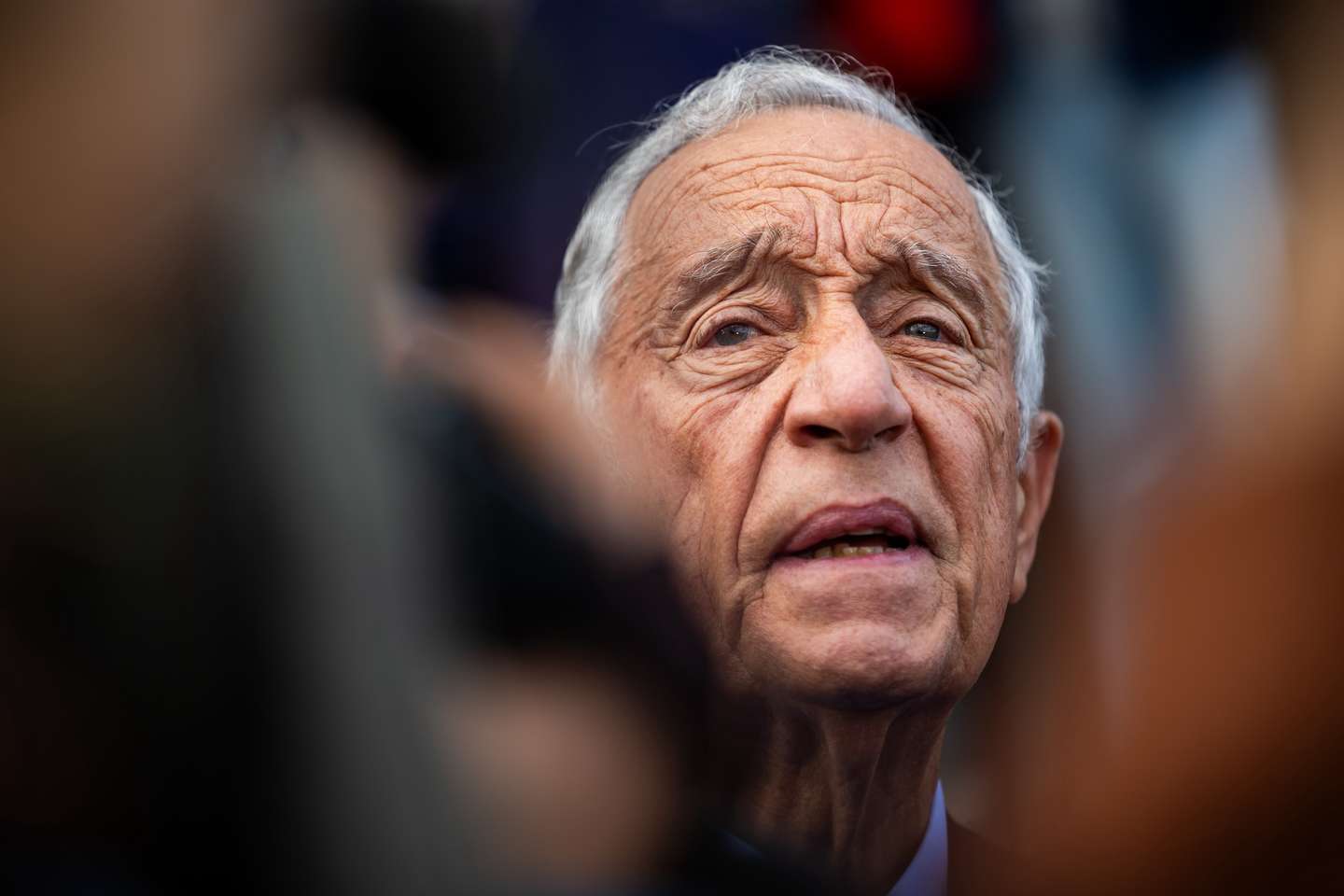 O Presidente da República, Marcelo Rebelo de Sousa, vota antecipadamente para as Eleições Legislativas, na Faculdade de Direito da Universidade de Lisboa, em Lisboa, 03 de março de 2024. As eleições legislativas têm lugar a 10 de março. JOSÉ SENA GOULÃO/LUSA