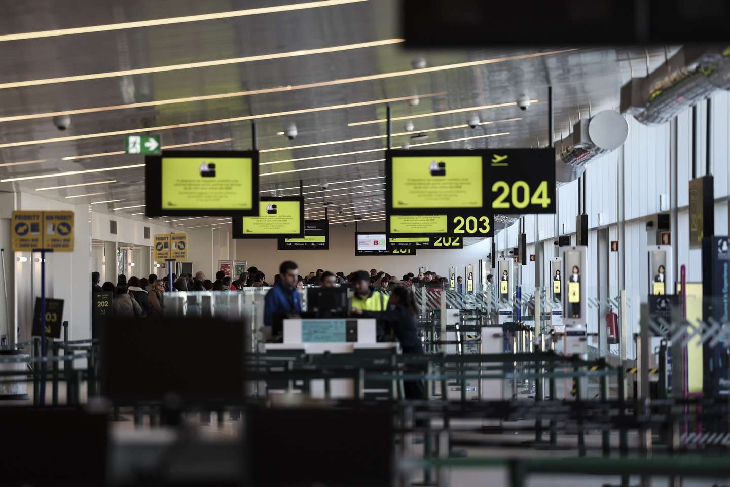 Terminal 2 do Aeroporto Humberto Delgado, em Lisboa, 07 de janeiro de 2026. CARLOS M. ALMEIDA/LUSA