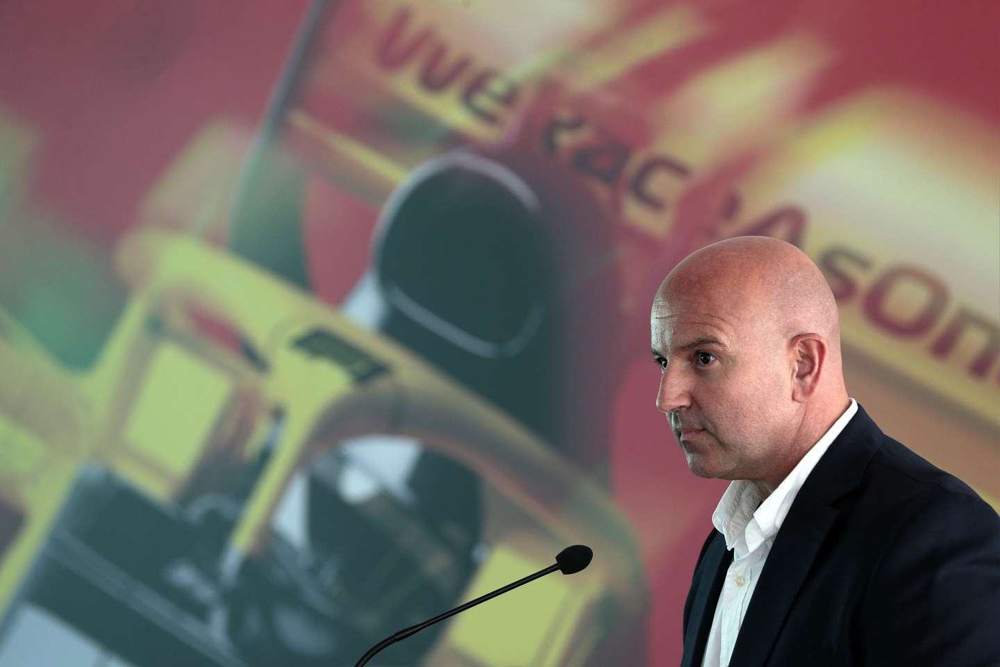 O CEO do Autódromo Internacional do Algarve (AIA), Paulo Pinheiro, durante a conferência de imprensa de apresentação de uma etapa do circuito mundial de Formula 1 no Autódromo Internacional do Algarve (AIA), em Portimão, 24 de julho 2020. FILIPE FARINHA / LUSA
