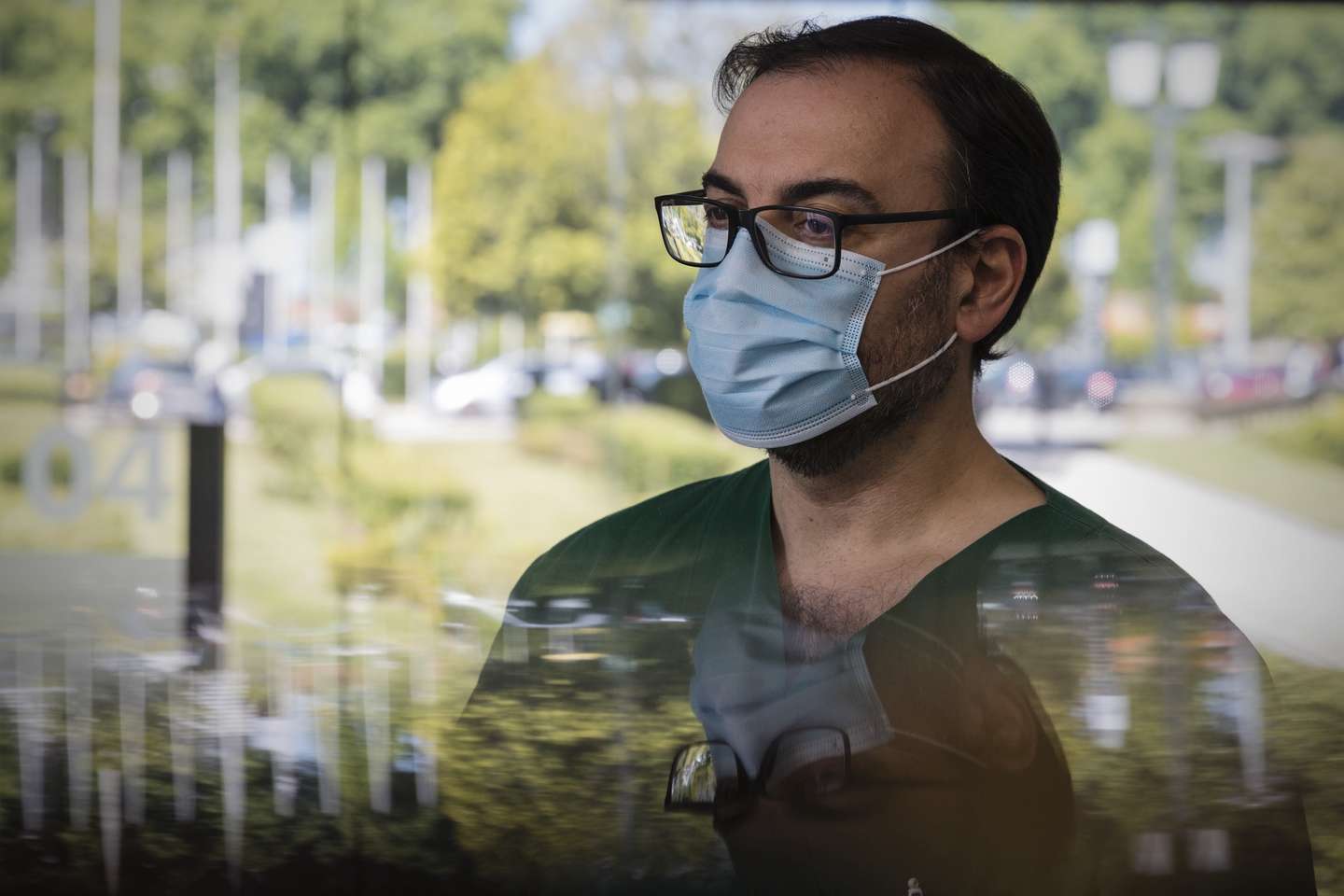 Nelson Pereira diretor da UAG de urgência e medicina intensiva faz o ponto de situação da atualidade da urgência do  Hospital de São João, Porto, 18 de maio de 2021. (ACOMPANHA TEXTO DE 19/05/2021) JOSÉ COELHO/LUSA