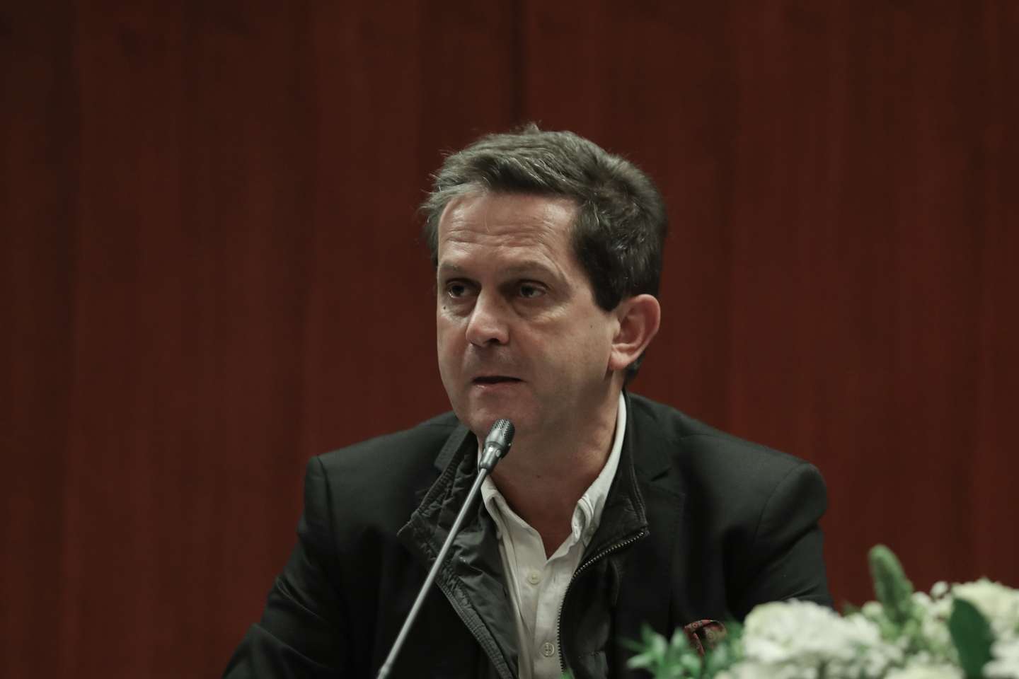 O coordenador da Comissão sobre os abusos de menores na igreja, Pedro Strecht, durante a conferência de imprensa da Conferência Episcopal Portuguesa (CEP), em Lisboa, 02 de dezembro de 2021. ANTÓNIO COTRIM/LUSA