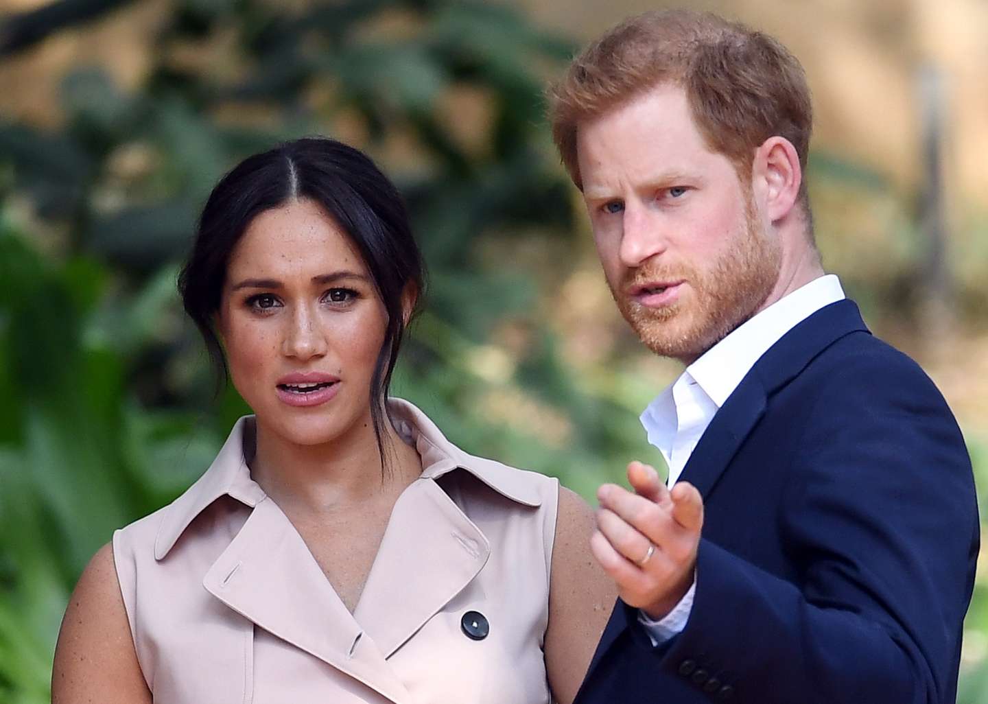 epa08395995 (FILE) Britain's Prince Harry, Duke of Sussex (R) and his wife Meghan, Duchess of Sussex attend a creative industries and business reception at the High Commissioner's residence in Johannesburg, South Africa, 02 October 2019 (reissued 01 May 2020). According to media reports on 01 May 2020, a judge at London's High Court ruled against key claims in a lawsuit brought by the Duchess of Sussex against The Mail on Sunday. The Duchess of Sussex is suing Associated Newspapers, the British tabloid's parent company, over privacy infringement and copyright breach after the Mail on Sunday published a private letter she sent to her father, Thomas Markle, berfore her wedding to Prince Harry.  EPA/FACUNDO ARRIZABALAGA *** Local Caption *** 55752202