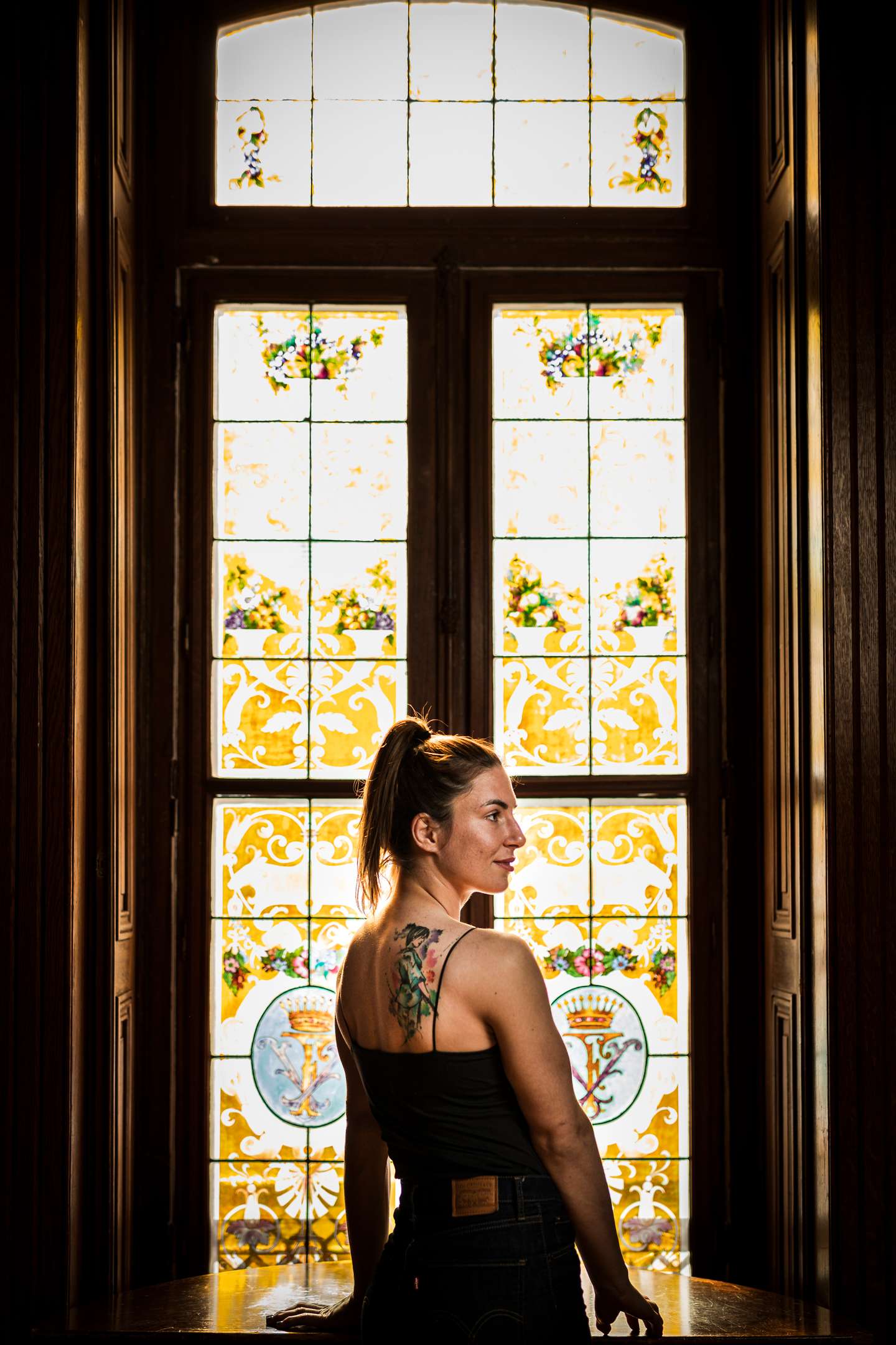 Entrevista com Bárbara Timo, judoca, a propósito do tema da saúde mental (depressão), no hotel Pestana Palace. Lisboa, 21 de Fevereiro de 2022. FILIPE AMORIM/OBSERVADOR