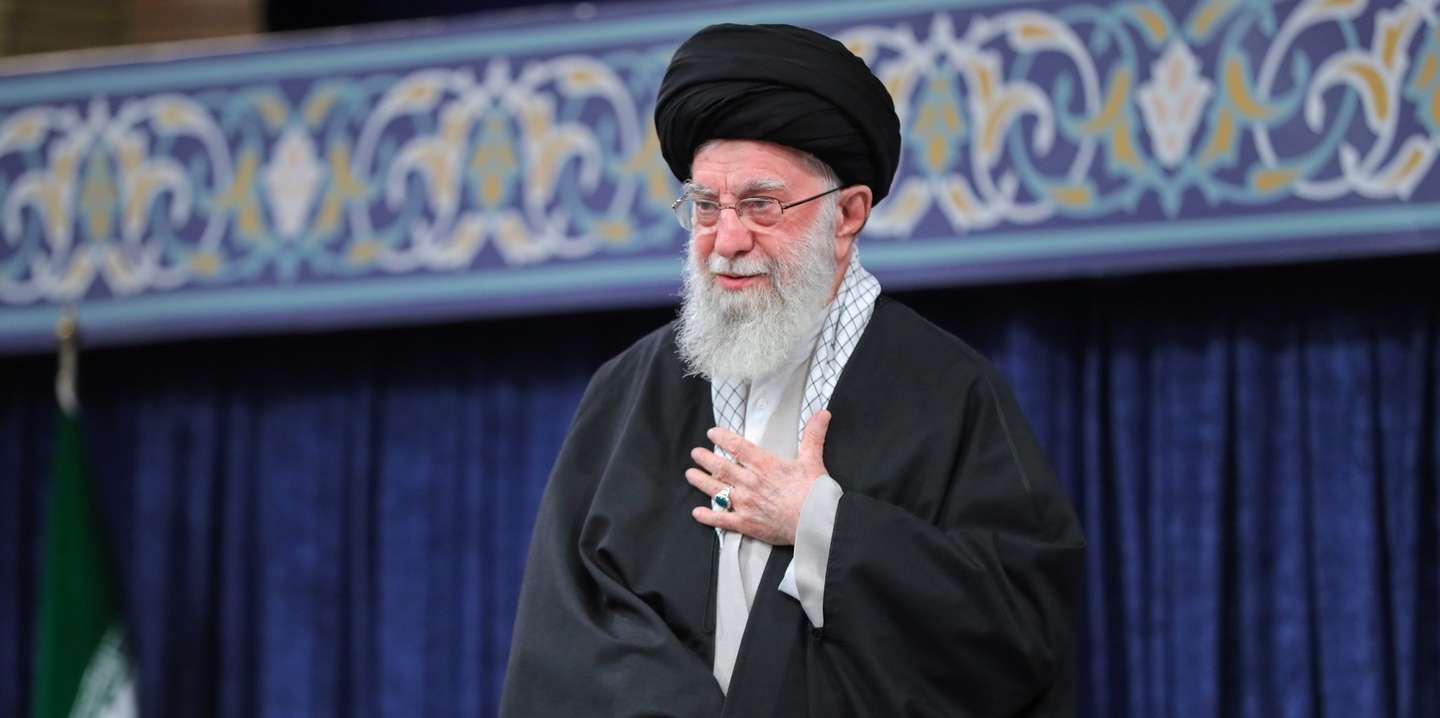 epa11637240 A handout photo made available by the Iranian supreme leader office shows Iranian Supreme Leader Ayatollah Ali Khamenei greeting the crowd during a ceremony in Tehran, Iran, 02 October 2024. Khamenei said that 'all the region's problems are because of interfere of US and its allies'. Iran has launched dozens of missiles directed at Israel on 01 October 2024, state media reported quoting the Islamic Revolutionary Guard Corps (IRGC). The attack was a 'retaliation for different assassinations' carried out by Israel and 'the crimes in Palestine and Lebanon', IRGC said.  EPA/LEADER OFFICE HANDOUT HANDOUT EDITORIAL USE ONLY/NO SALES