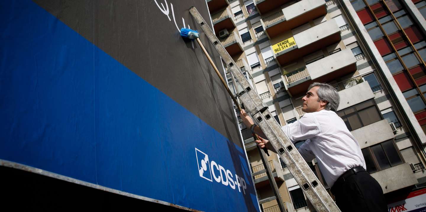Assunção Cristas e Nuno Melo nas eleições europeias de 2019