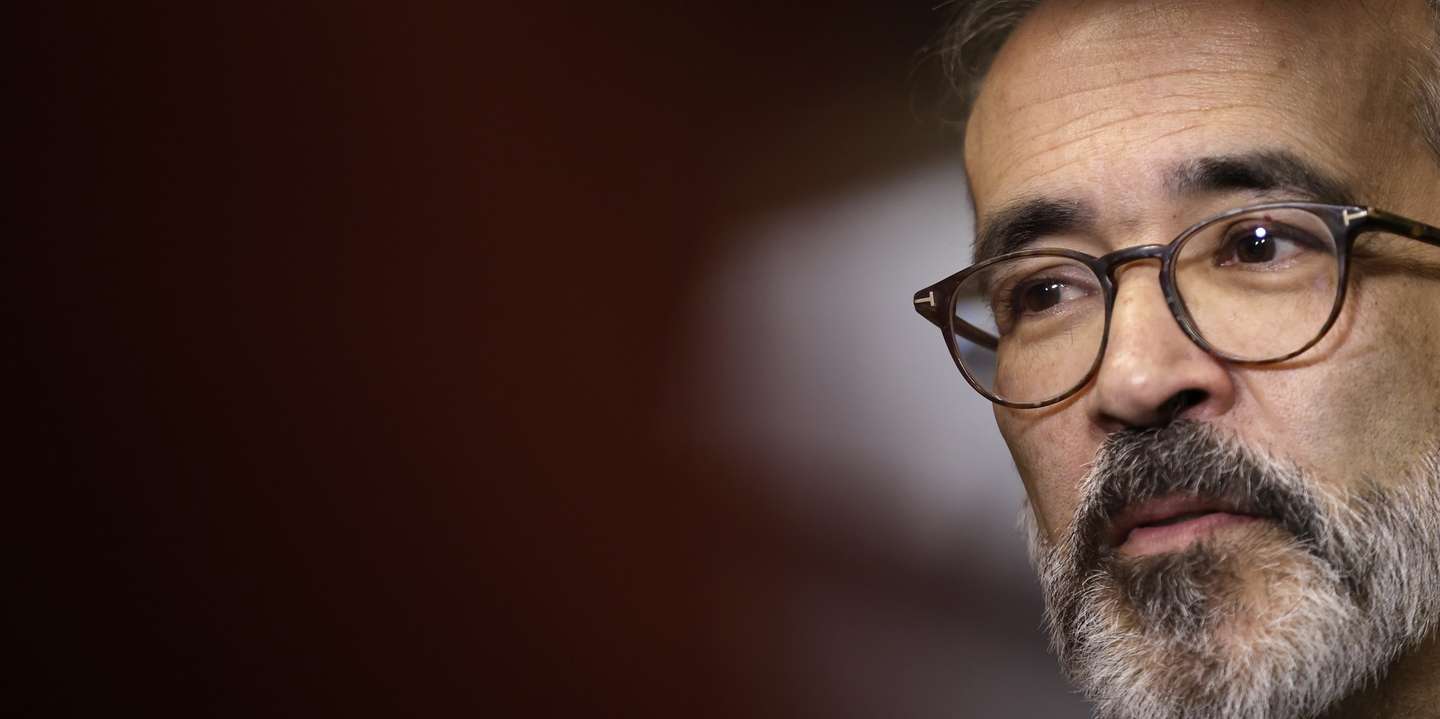 O ministro de Estado e dos Negócios Estrangeiros, Paulo Rangel, usa da palavra na abertura da conferência "O Futuro da Segurança da Europa", na Fundação Calouste Gulbenkian, em Lisboa, 27 de janeiro de 2026. MARCOS BORGA/LUSA