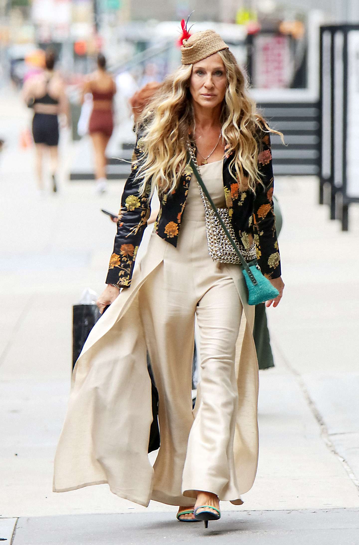 Celebrity Sightings In New York - July 13, 2021