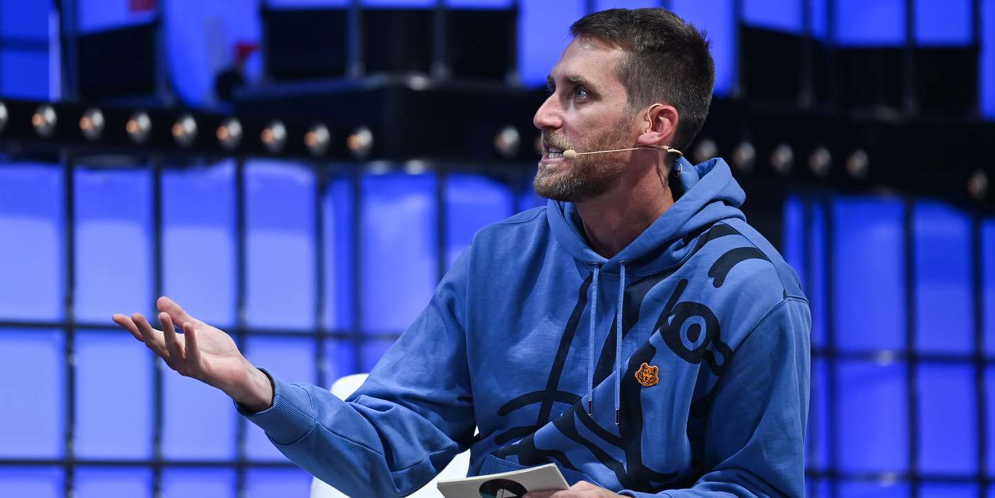 Assaf Rappaport, co-fundador e CEO da startup de cibersegurança Wiz. Web Summit 2021, em Lisboa, novembro de 2021