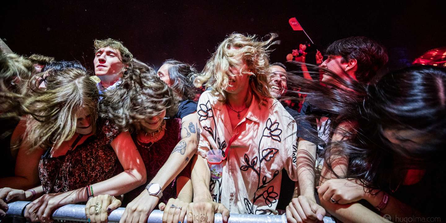 No concerto de Idles © Hugo Lima