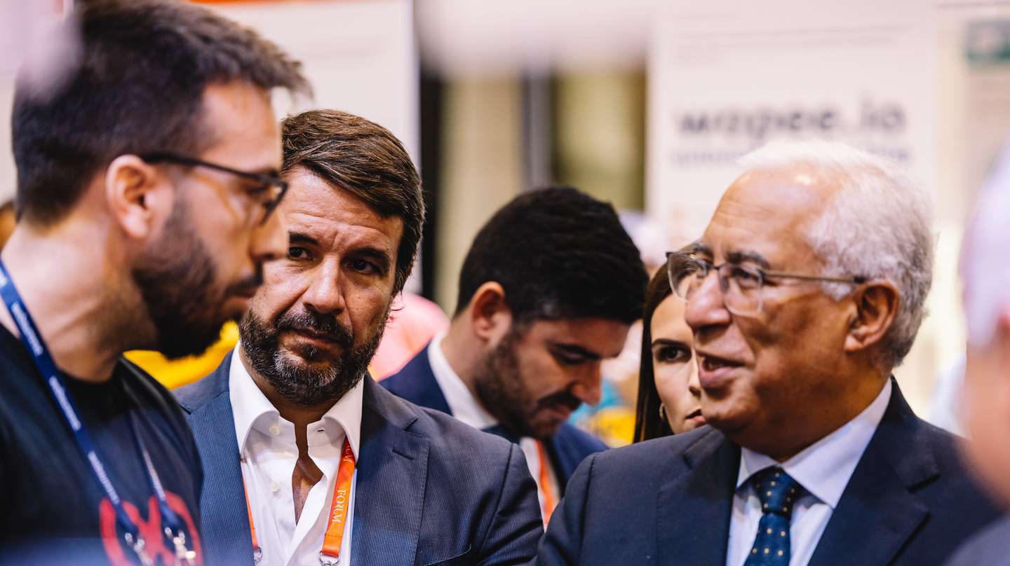 António Dias Martins e António Costa