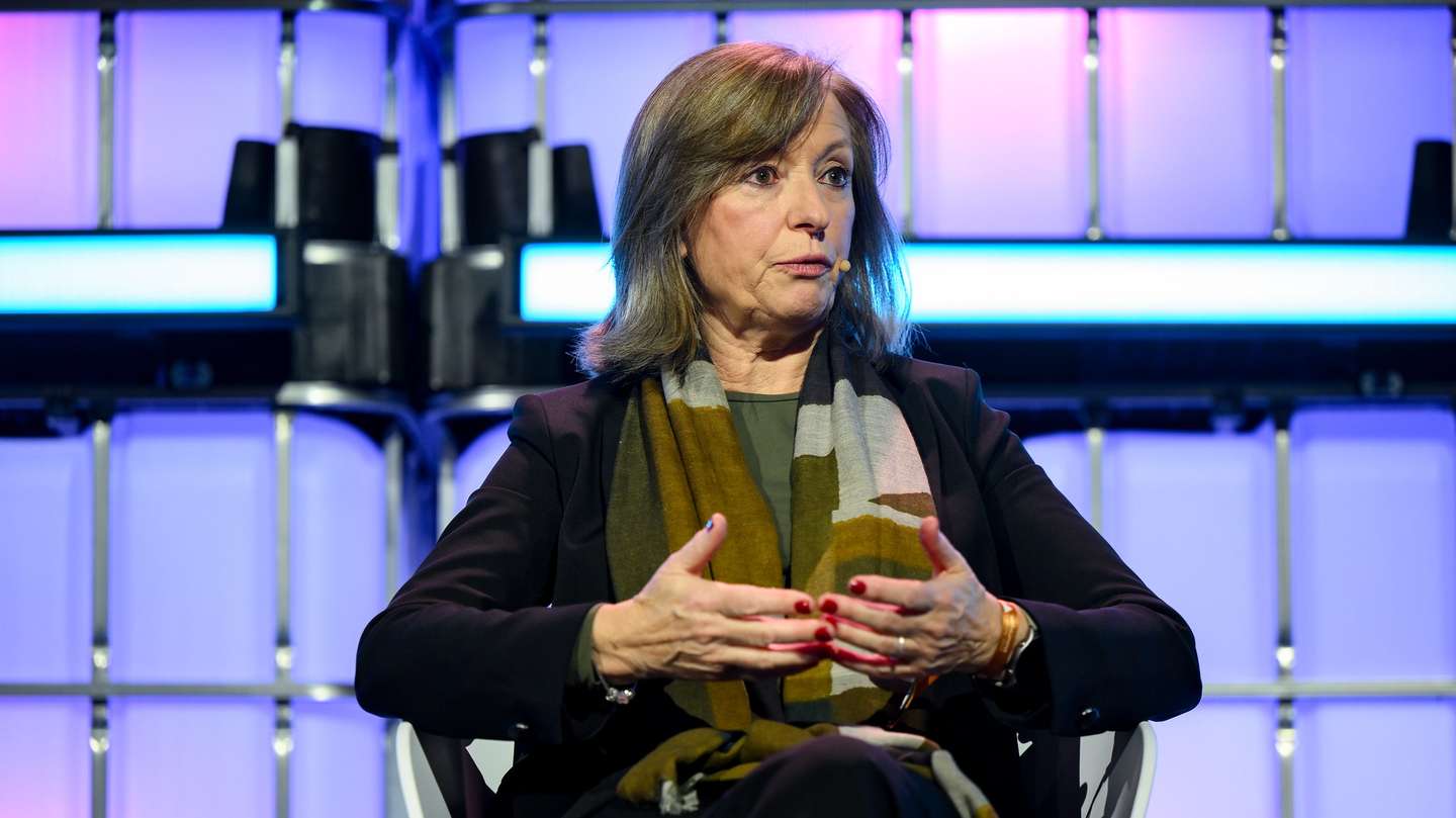 Luísa Proença, diretora nacional adjunta da Polícia Judiciária (PJ), fotografada na Web Summit 2025