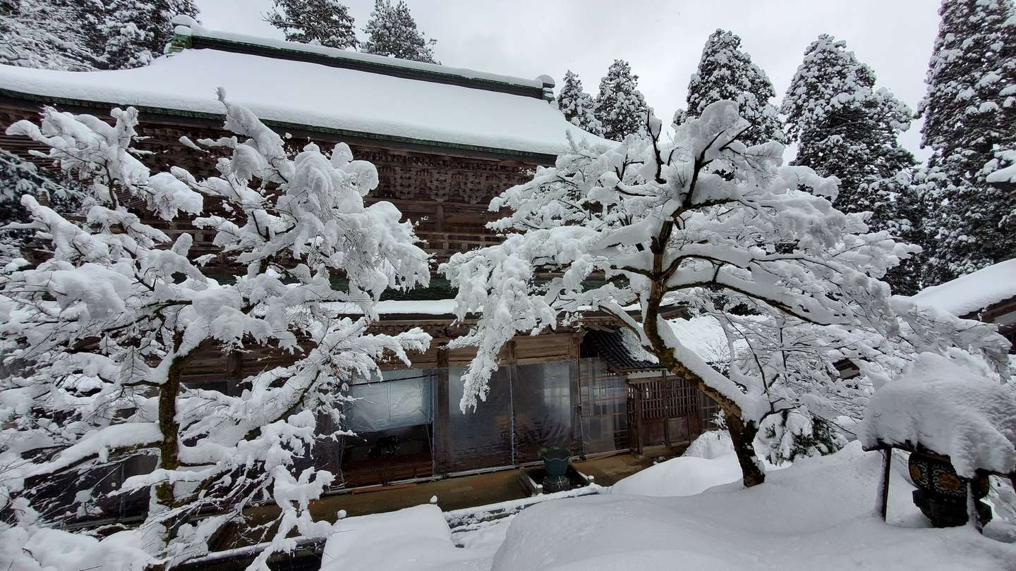 O nevão que atingiu o Japão durante segunda e terça-feira