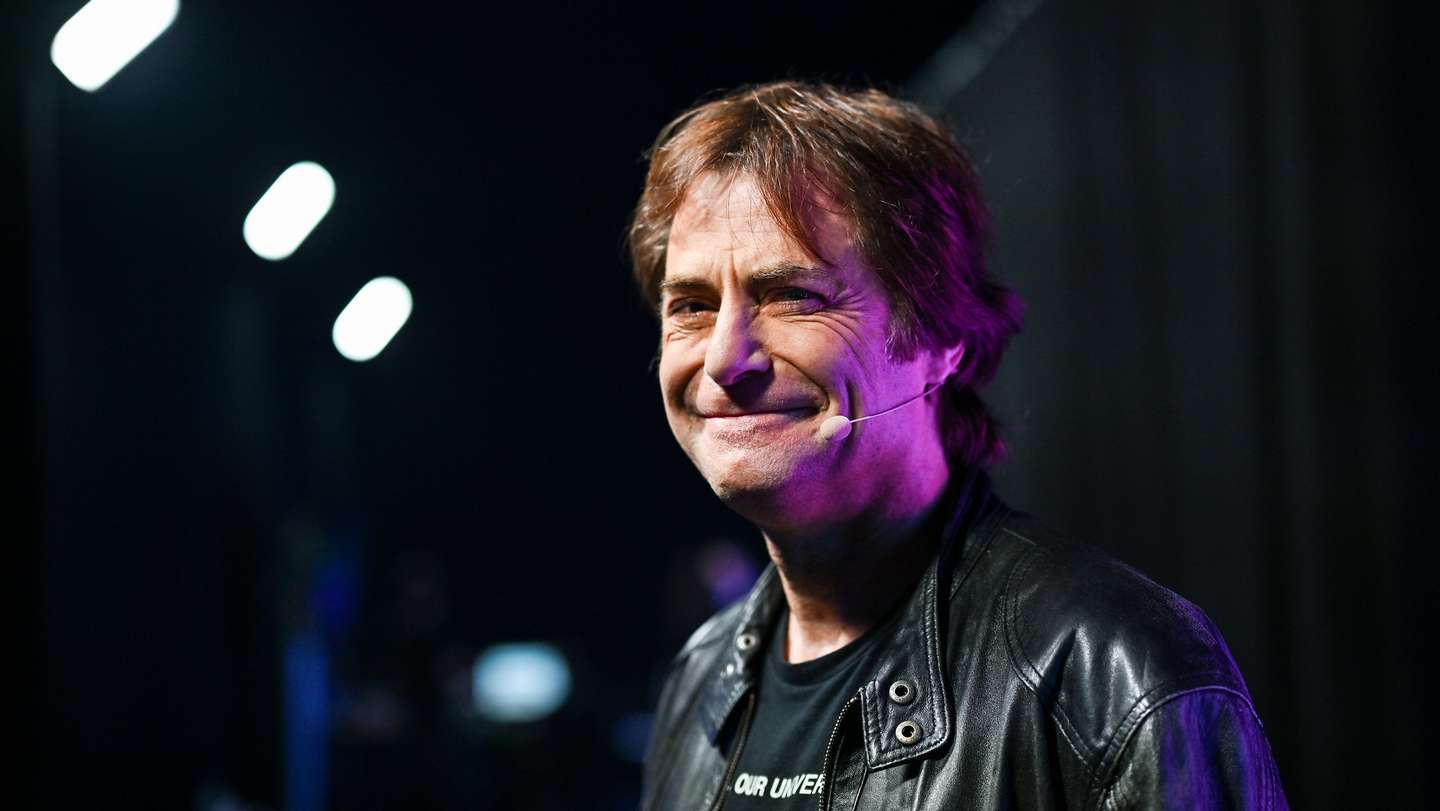 Max Tegmark, presidente de Future of Life Institute, 13 de novembro de 2024, Web Summit Lisboa