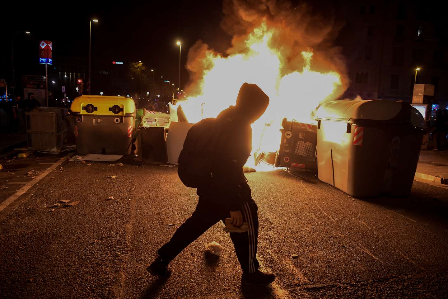 Demonstration in Barcelona