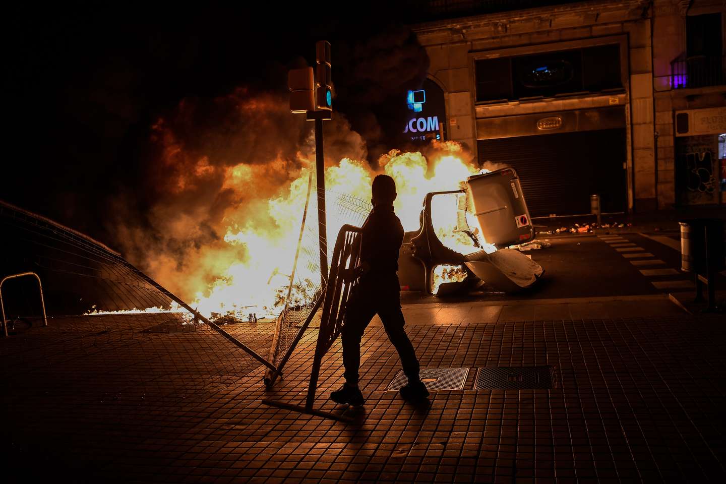 Demonstration in Barcelona