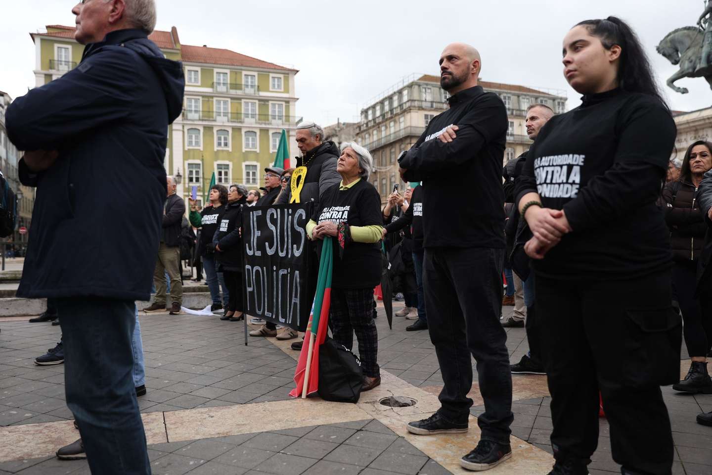 Vigília do Chega “Pela autoridade e contra a impunidade”. Lisboa, 11 de janeiro de 2025
