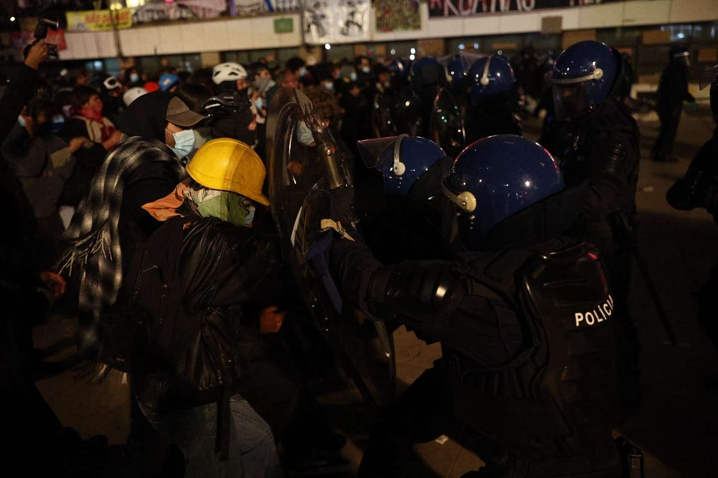 Porto intervenção policial 24/25 outubro