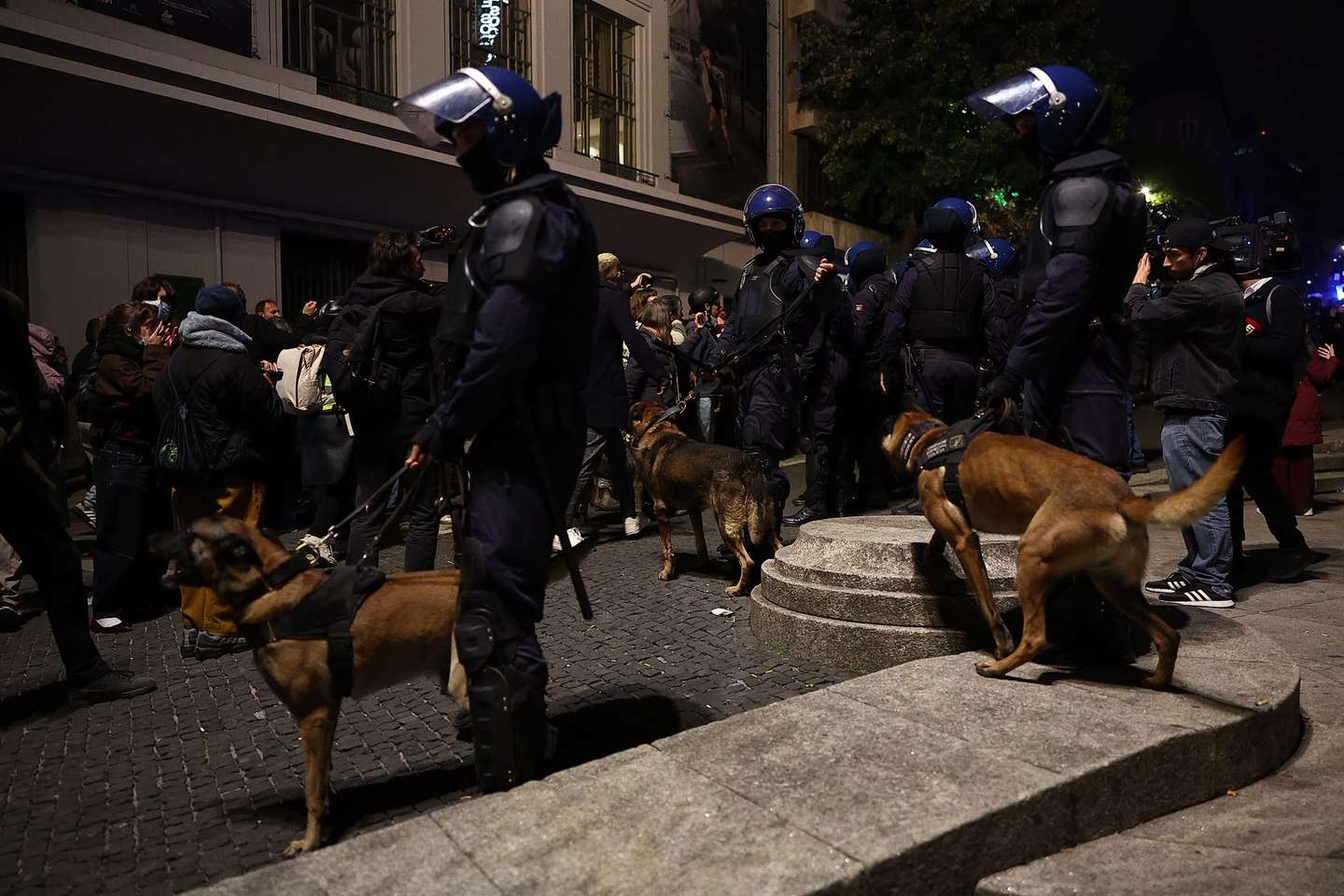Porto intervenção policial 24/25 outubro