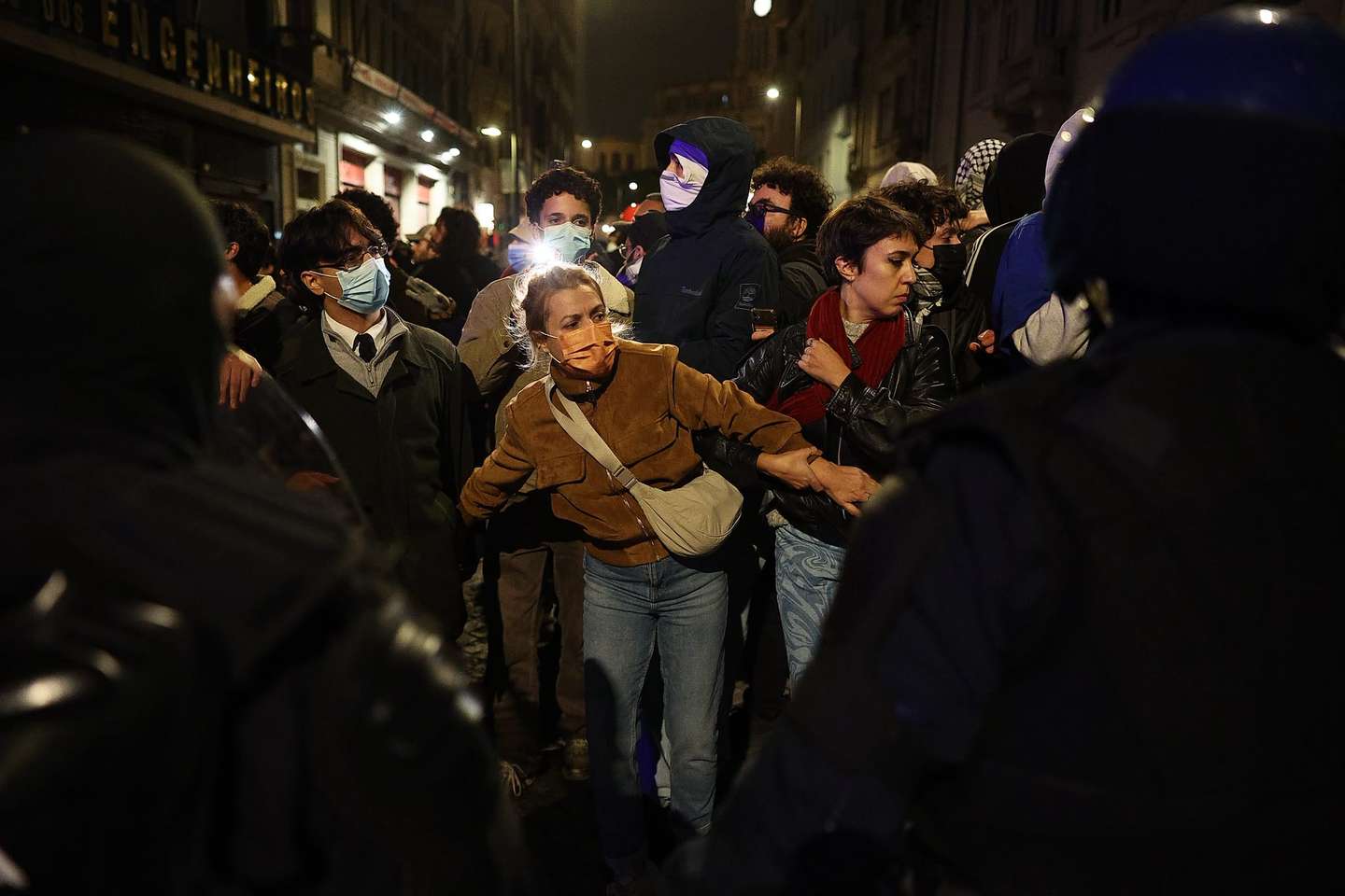 Porto intervenção policial 24/25 outubro