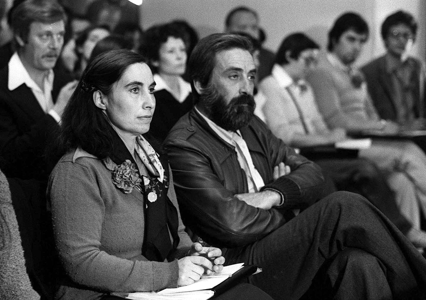 ISABEL DO CARMO E CARLOS ANTUNES DURANTE A LEITURA DA SENTENÇA DO JULGAMENTO DO CASO PRP FOTO LUIS VASCONCELOS / LUSA