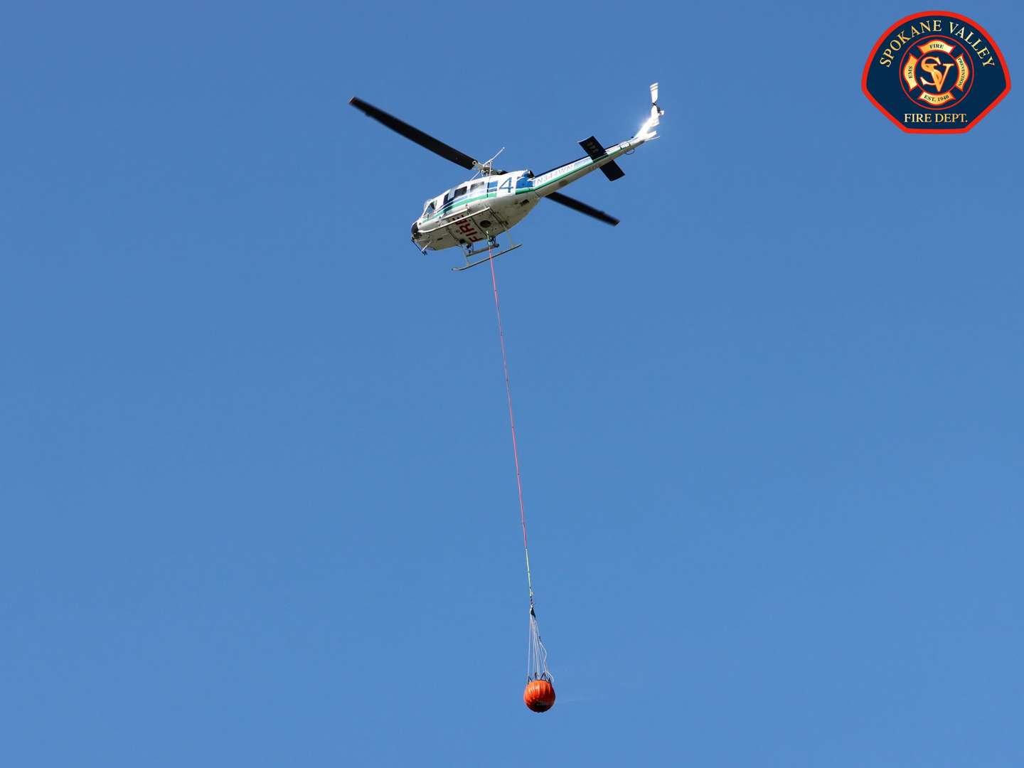 Incêndio florestal em Spokane, EUA