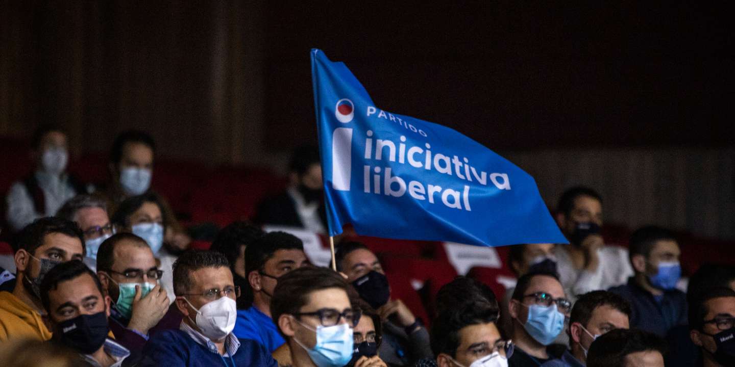 VI Convenção da Iniciativa Liberal - IL. O partido reúne em convenção no Centro de Congressos de Lisboa. Intervenção de João Cotrim de Figueiredo, presidente do partido. Lisboa, 12 de dezembro de 2021. TOMÁS SILVA/OBSERVADOR