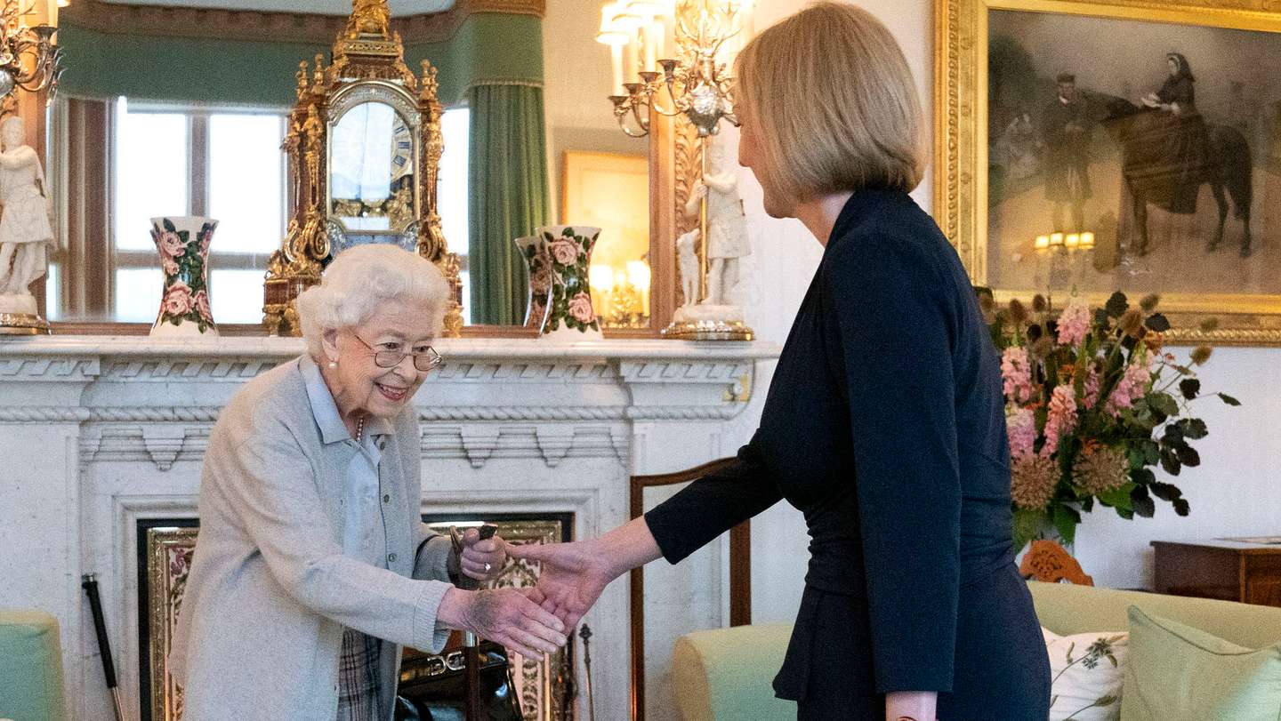 Queen Elizabeth Receives Outgoing And Incoming PMs At Balmoral