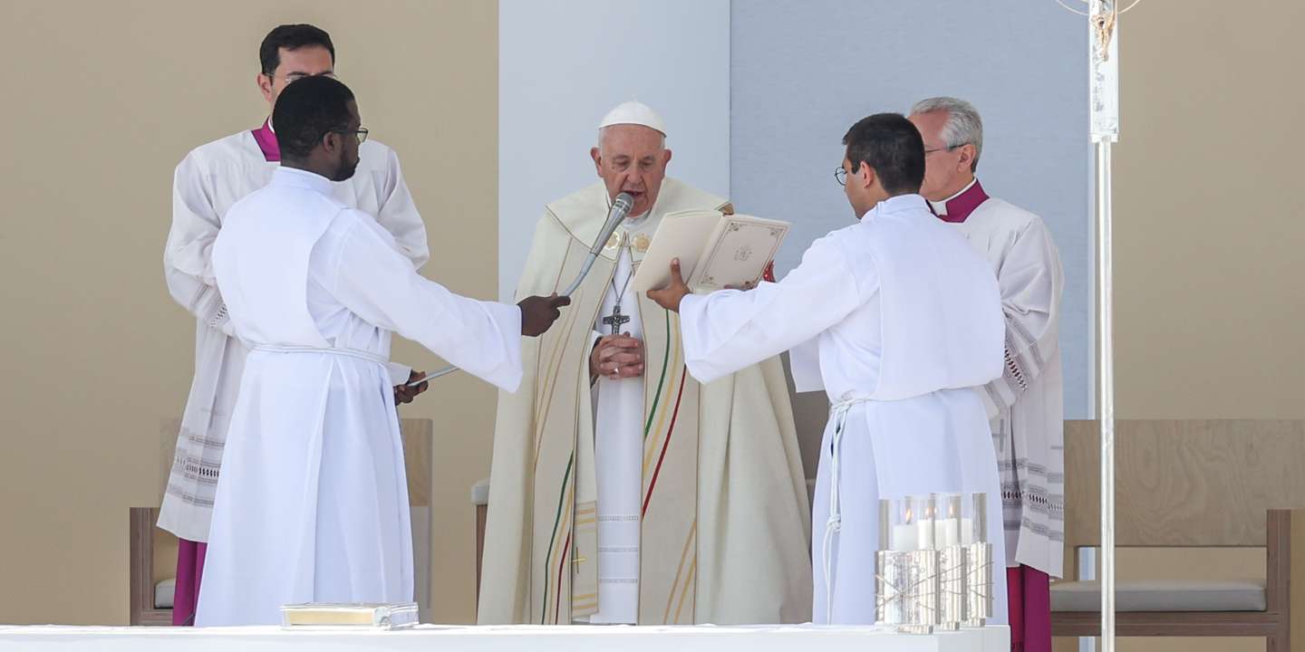 Papa marcou a homilia da missa do envio com três palavras de ordem: "Resplandecer, ouvir, não temer"