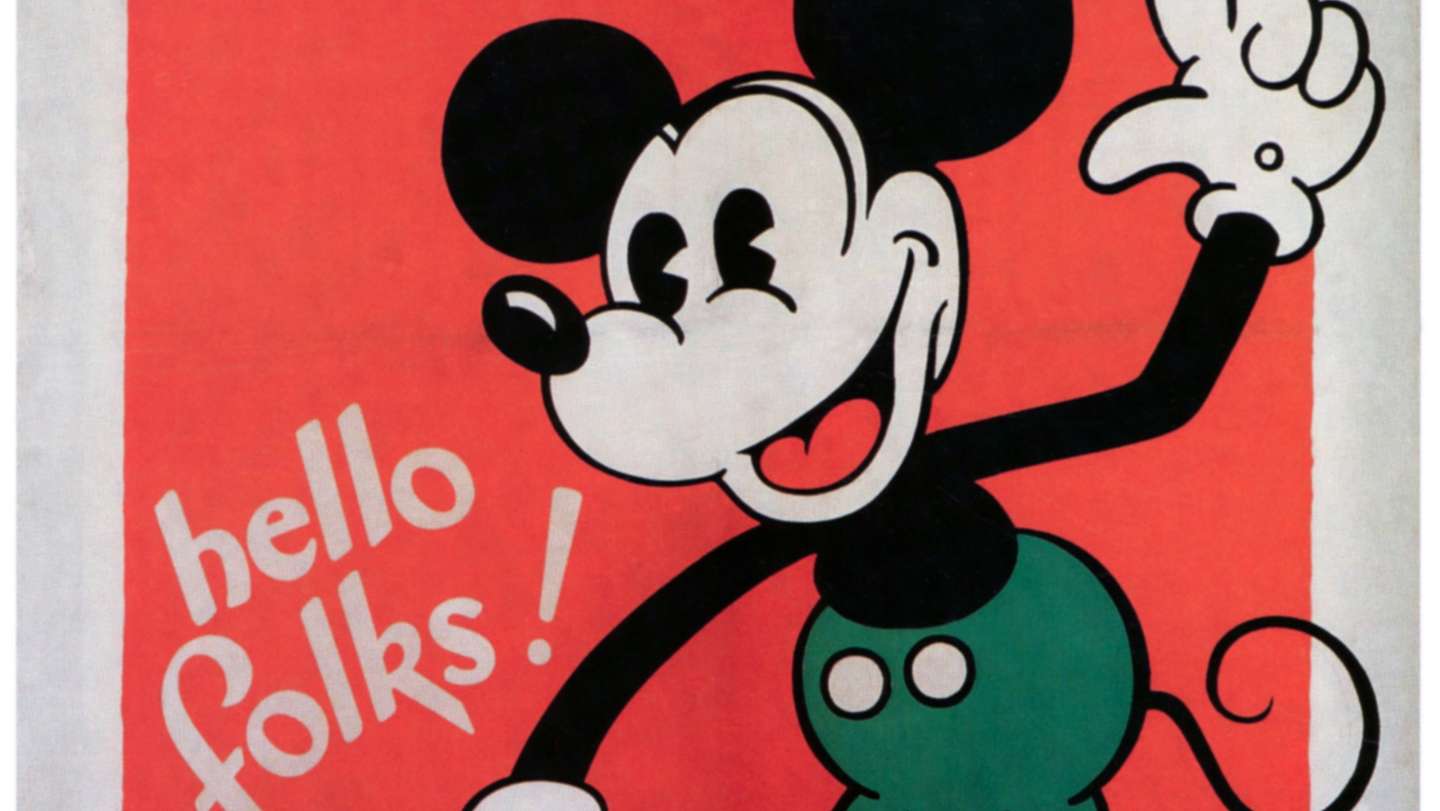 Mickey Cuts Up