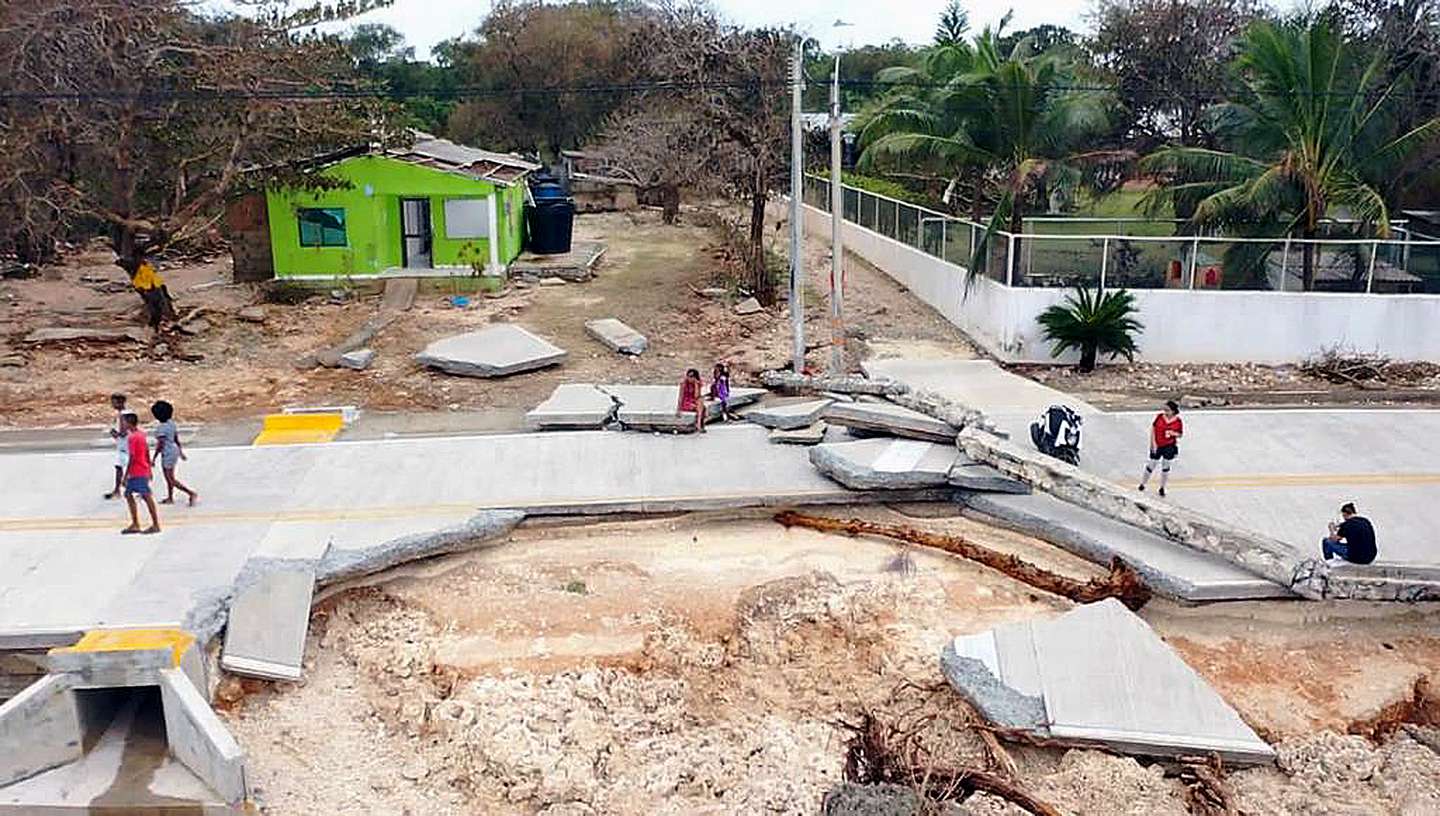 COLOMBIA-WEATHER-HURRICANE-IOTA