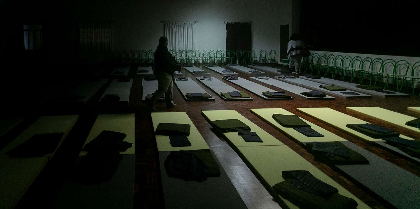 No centro de acolhimento da Proteção Civil da Calheta dormiram na noite de sexta para sábado oito pessoas. Espaço tem capacidade para muitos mais