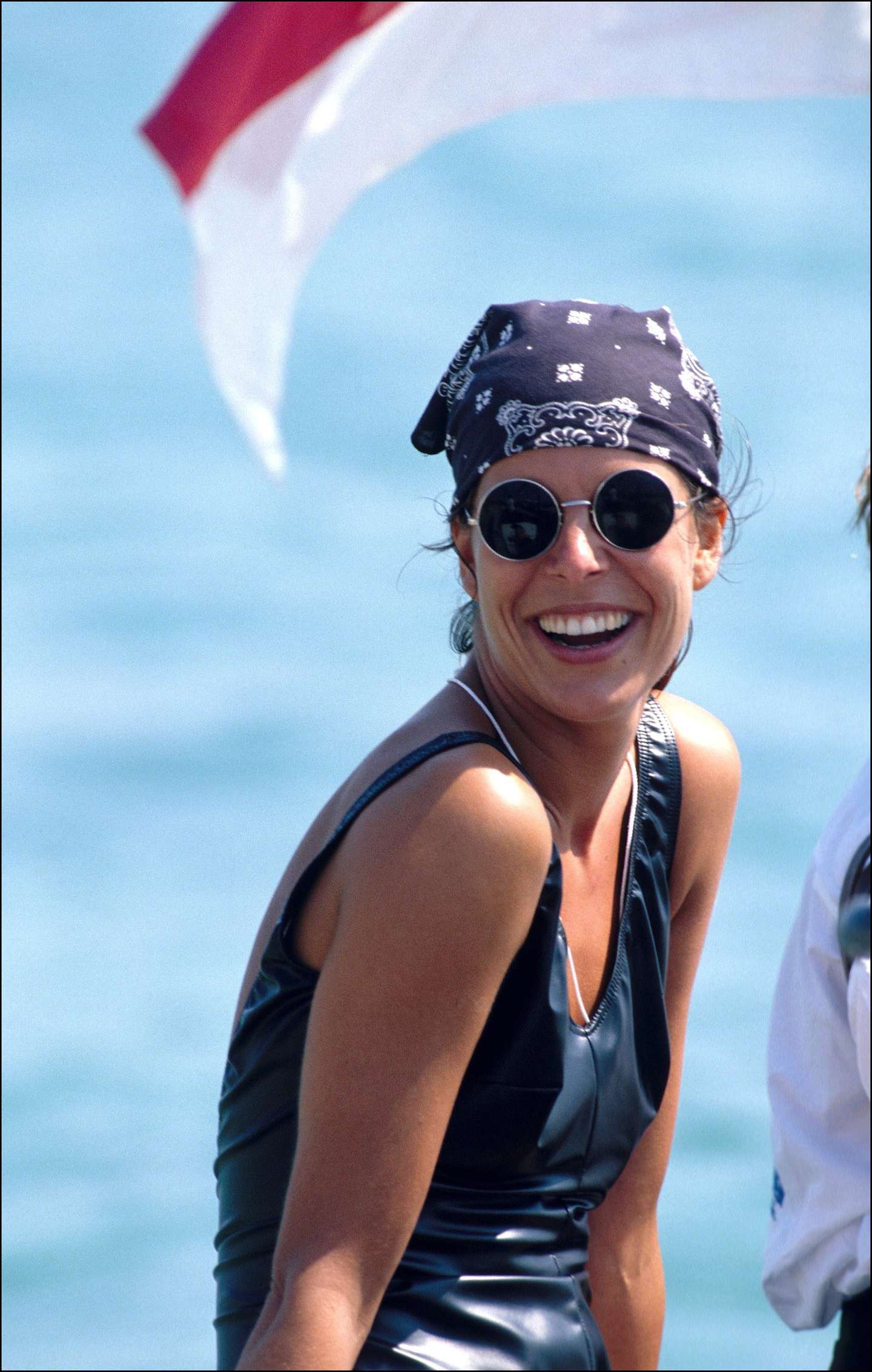 Caroline, Stefano And Albert In Saint Tropez, France On August 01, 1988.