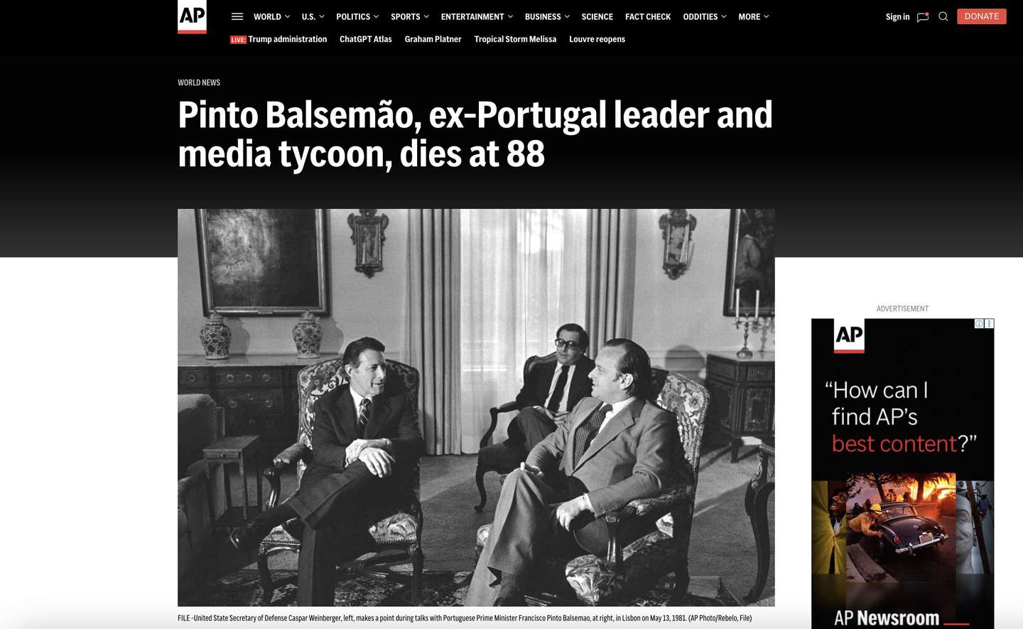 Balsemão AP
