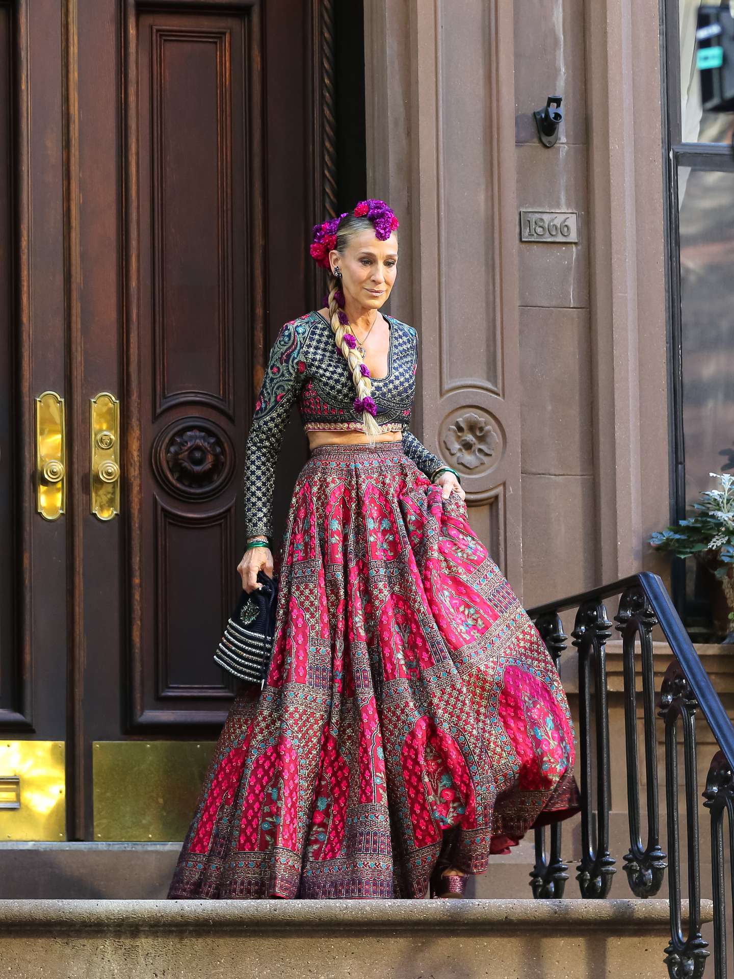 Celebrity Sightings In New York - October 20, 2021