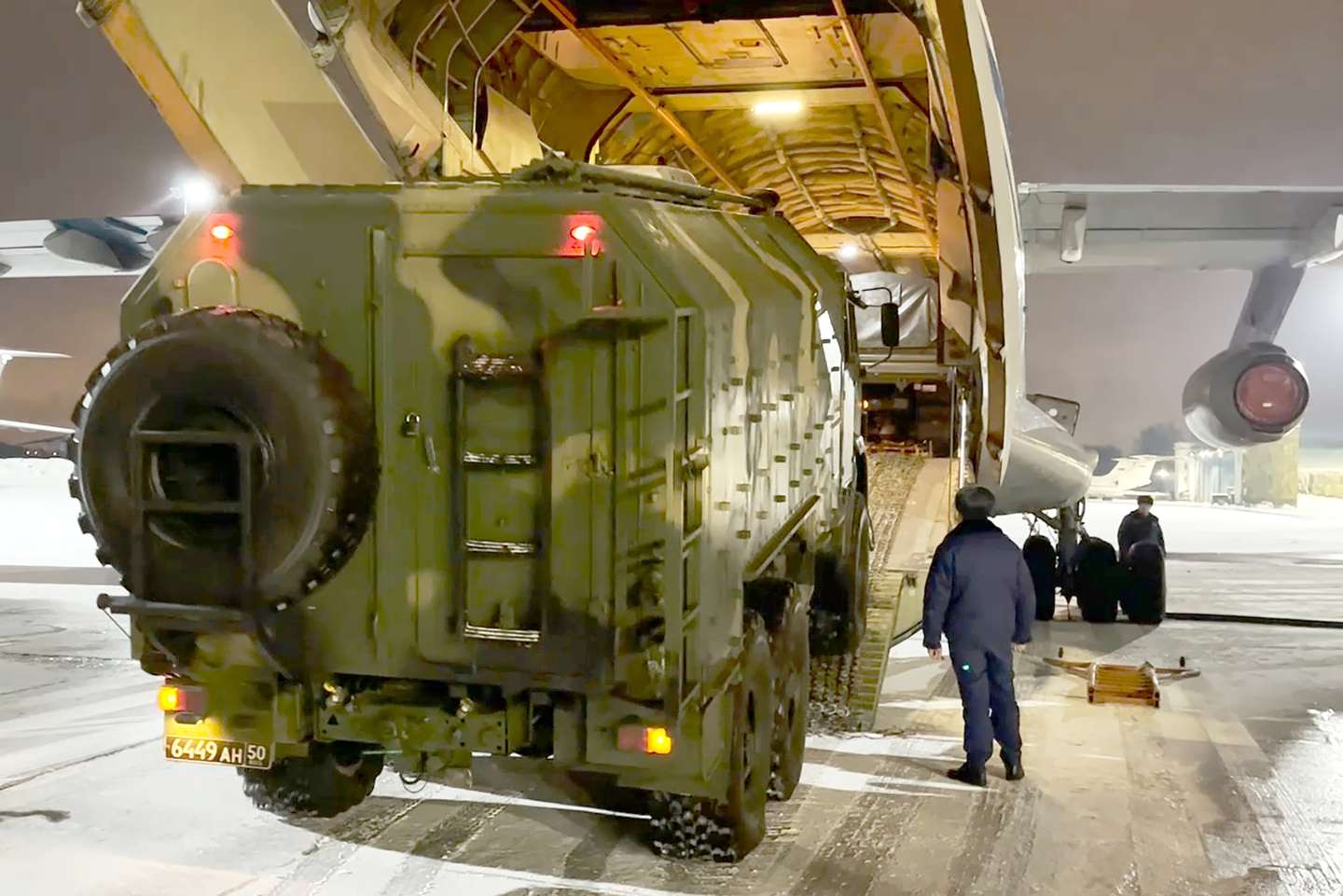 Russian sends peacekeepers to Kazakhstan for CSTO mission