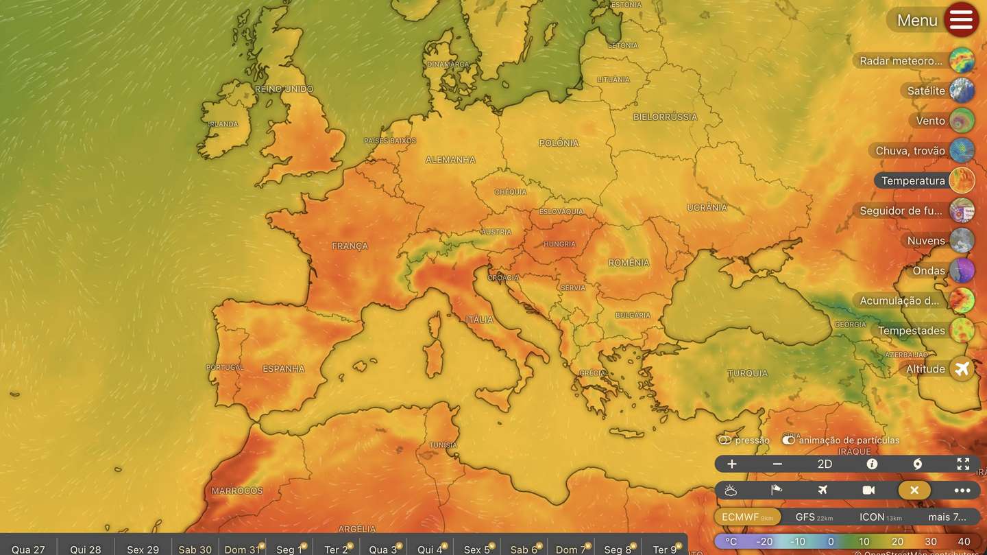 europa calor