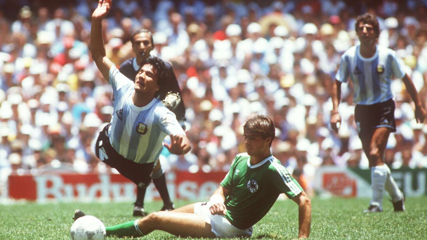 Soccer World Cup Final 1986: Argentina vs. Germany 3:2