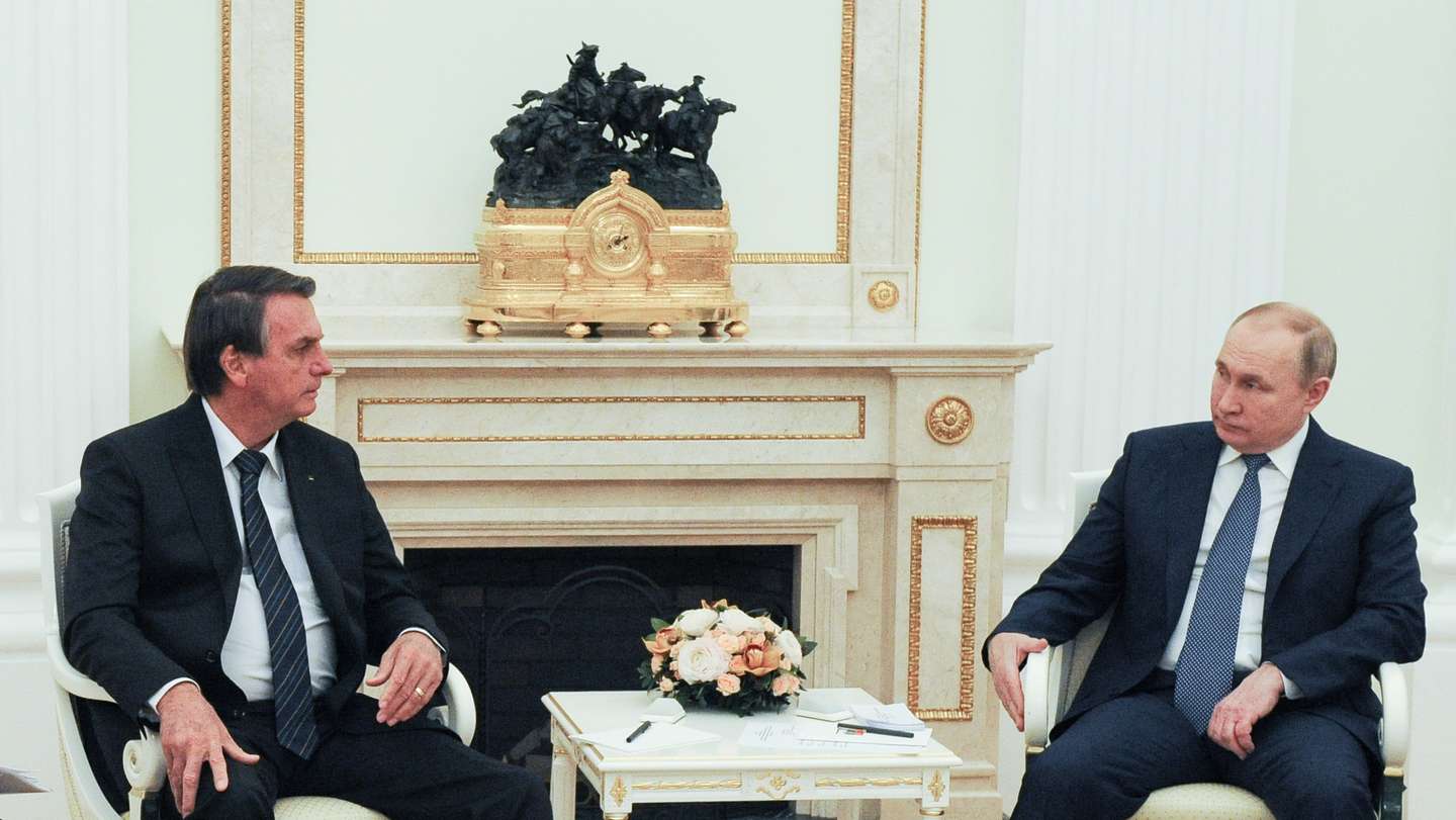 Presidents of Russia and Brazil meet in Moscow