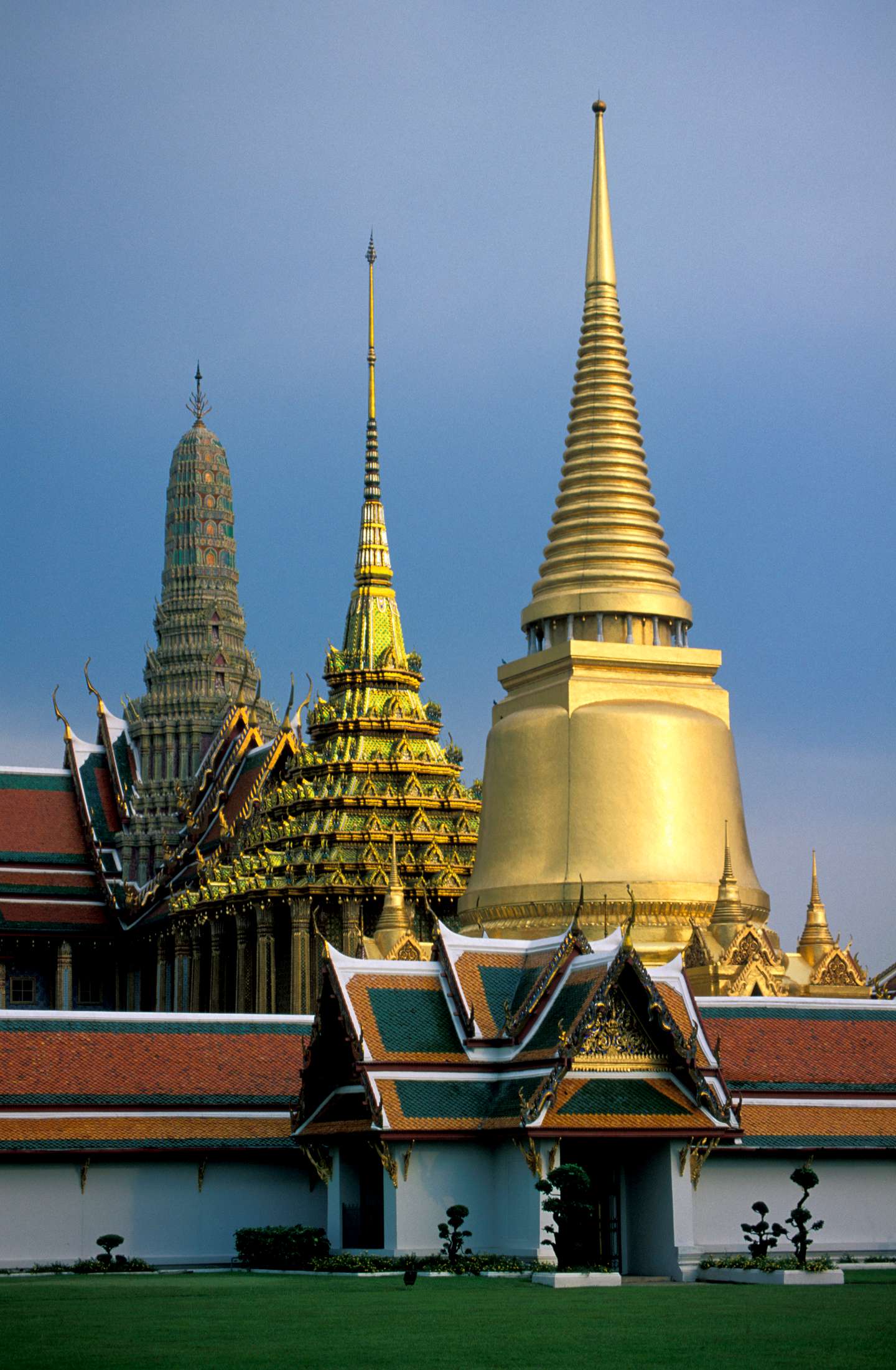 GRAND PALACE ET TEMPLE WAT PHRA KEO A BANGKOK, THAILANDE