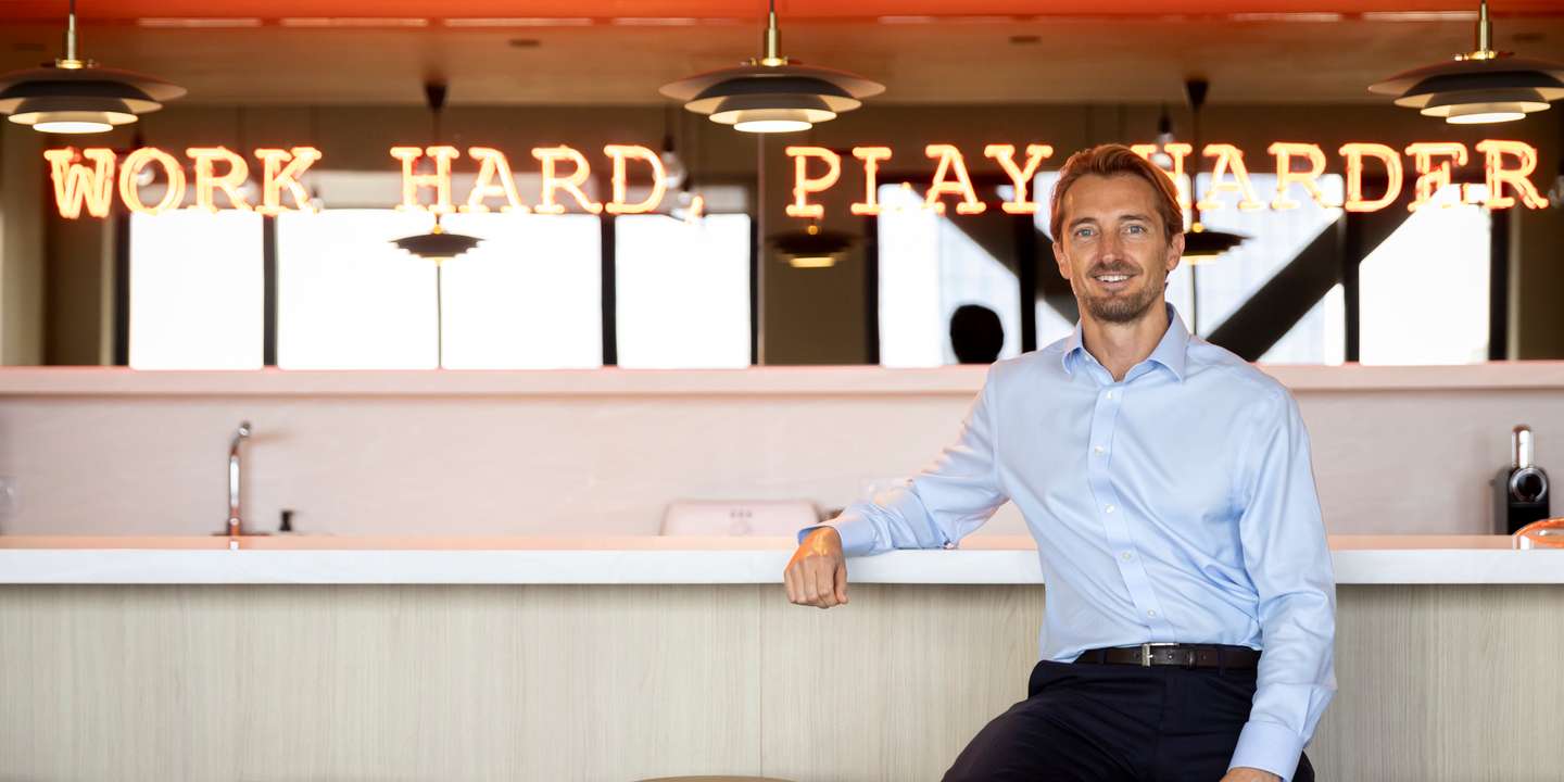 Robert Dunn está na Start Campus desde 2022. Começou pela área de design e entrega de projeto, mas desde o fim de 2023 ocupa o cargo de CEO