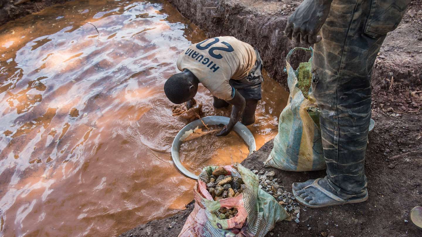 Ndassima gold mine in Central African Republic