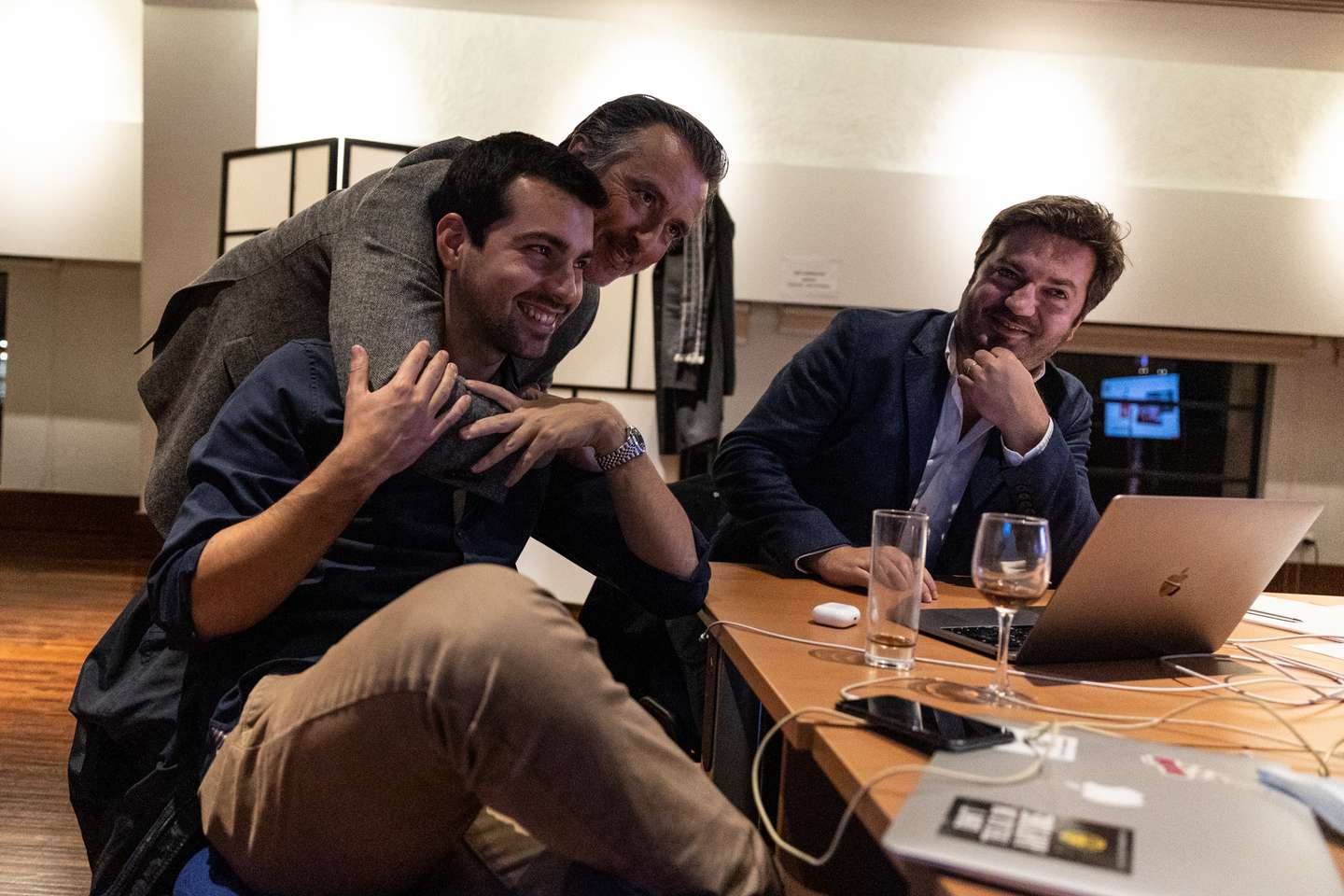 Os bastidores das eleições na sede de campanha da Iniciativa Liberal com João Cotrim de Figueiredo, líder do partido. Lisboa, 30 de janeiro de 2022. (JOÃO PEDRO MORAIS/OBSERVADOR)